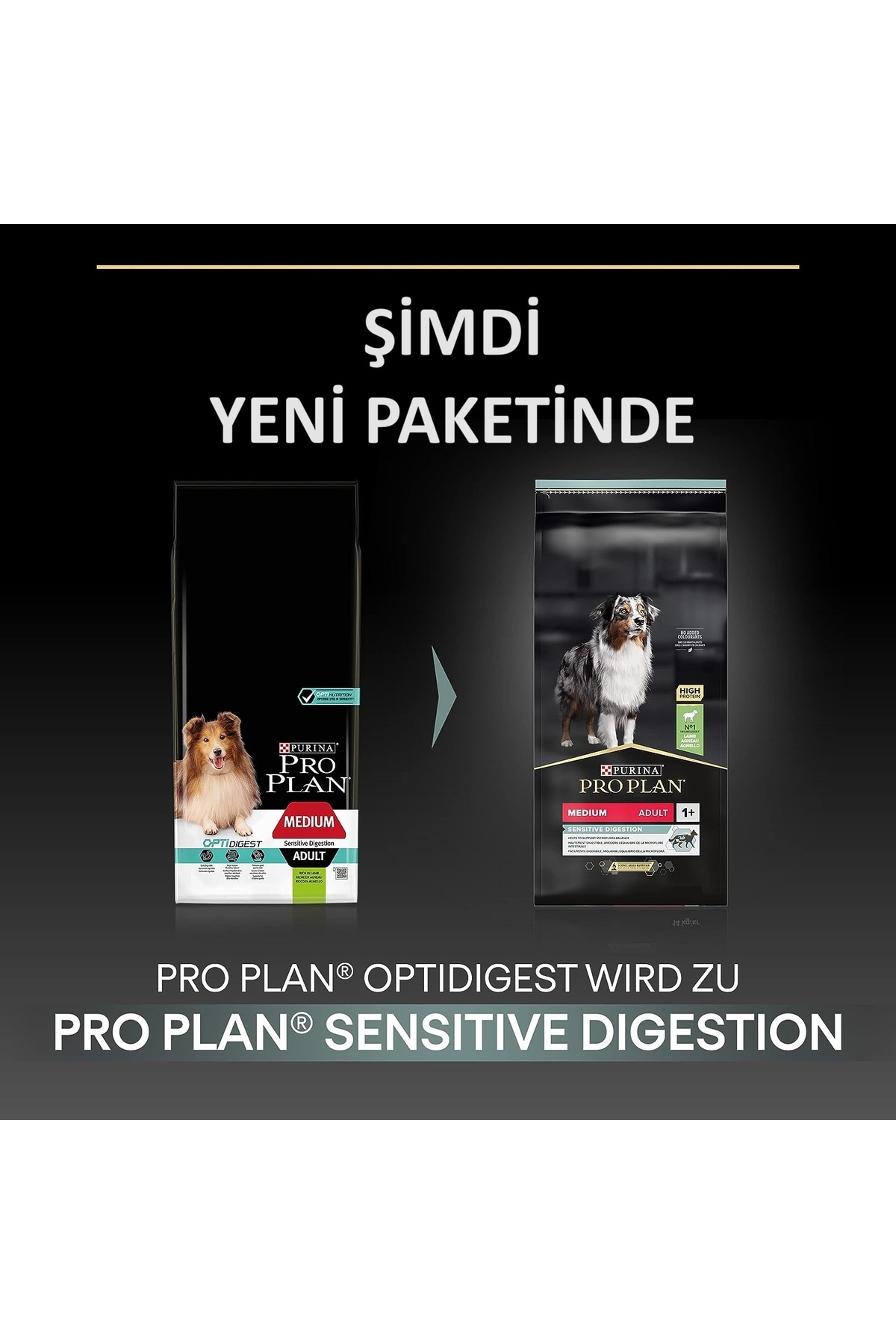 غذای خشک سگ بالغ نژاد متوسط پروپلن Pro Plan با طعم بره، ۱۴ کیلوگرم