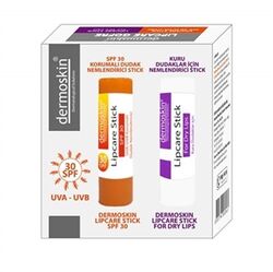 بالم لب استیکی درموسکین Dermoskin Lipcare Stick SPF 30 کوفره