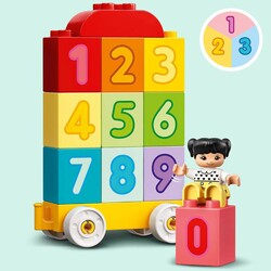 مجموعه ساختنی قطار شمارش لگو LEGO دوپلو DUPLO مدل 10954، ۲۳ قطعه