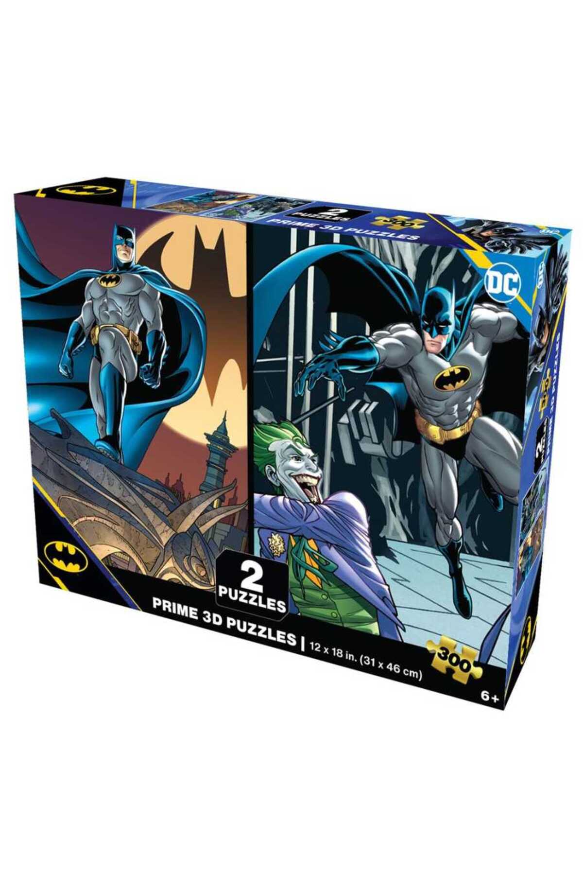پازل DC COMICS BATMAN DOUBLE PUZZLE 300 PIECES 10230 از ترکیه Prime 3D