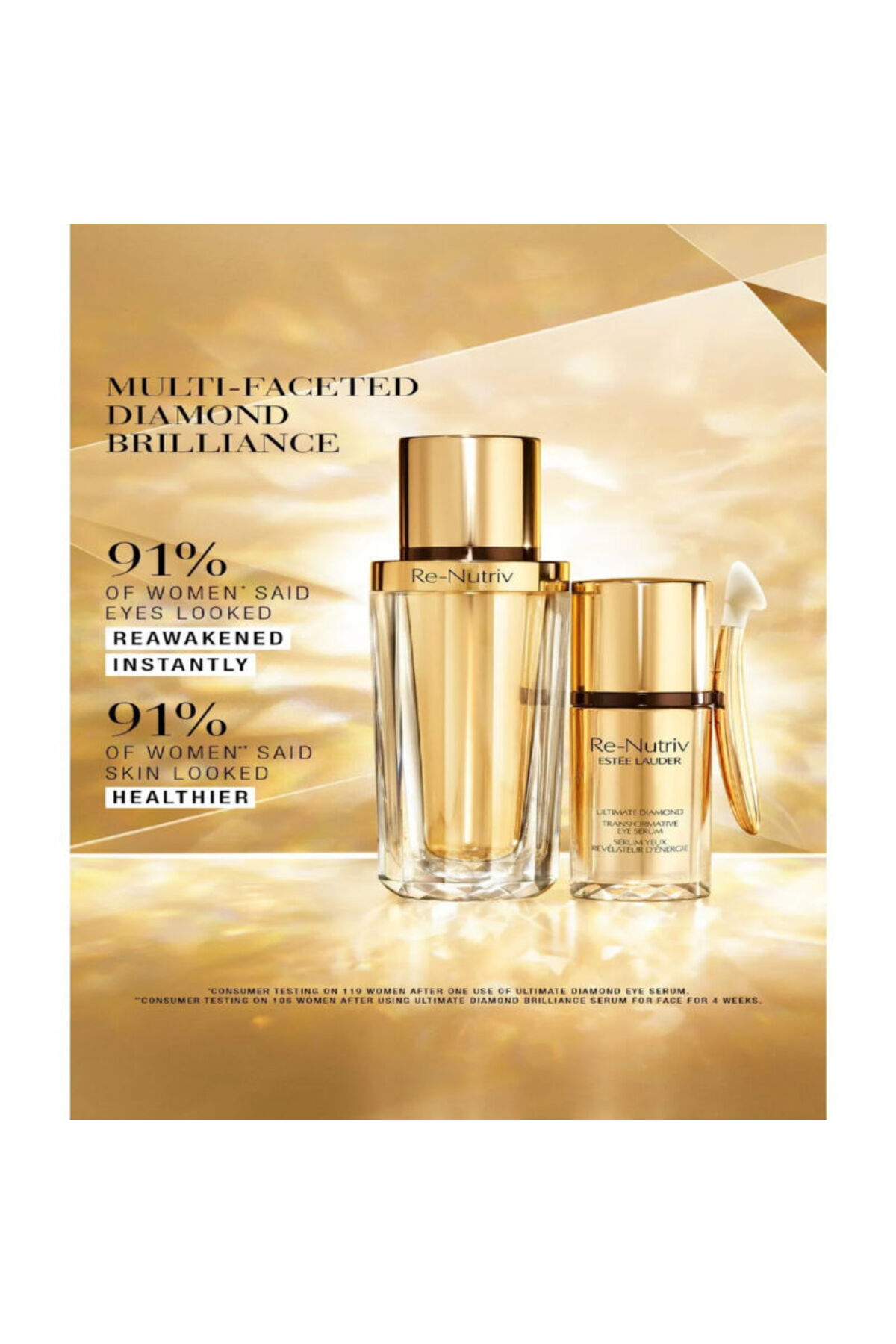 Estee Lauder سرم براق کننده تغییردهنده الماس نهایی Re Nutriv 30 میلی لیتر