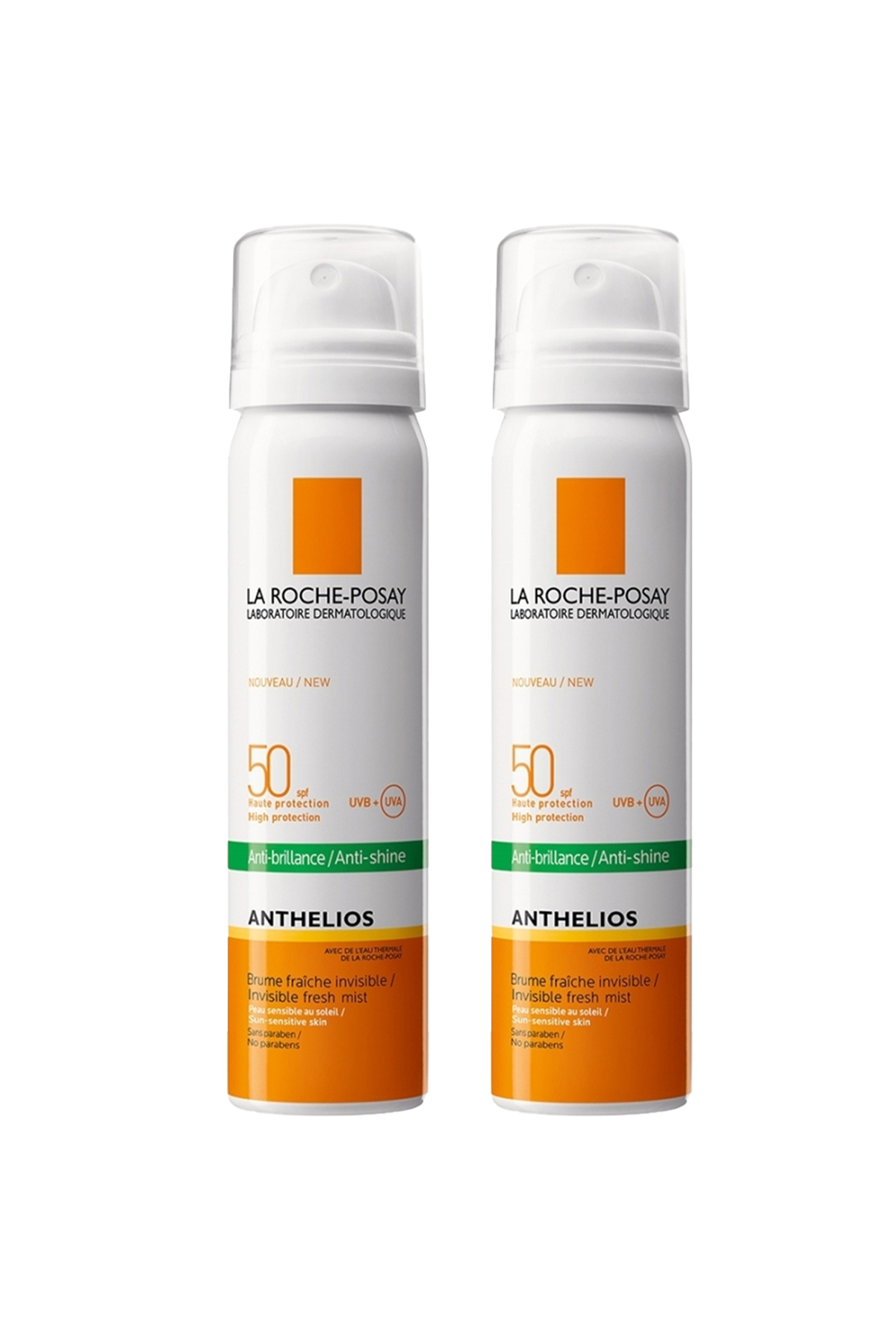 ست مراقبت پوست ANTHELIOS SPF 50+ ANTI SHINE FACE MIST 75 ML 2 قطعه La Roche Posay
