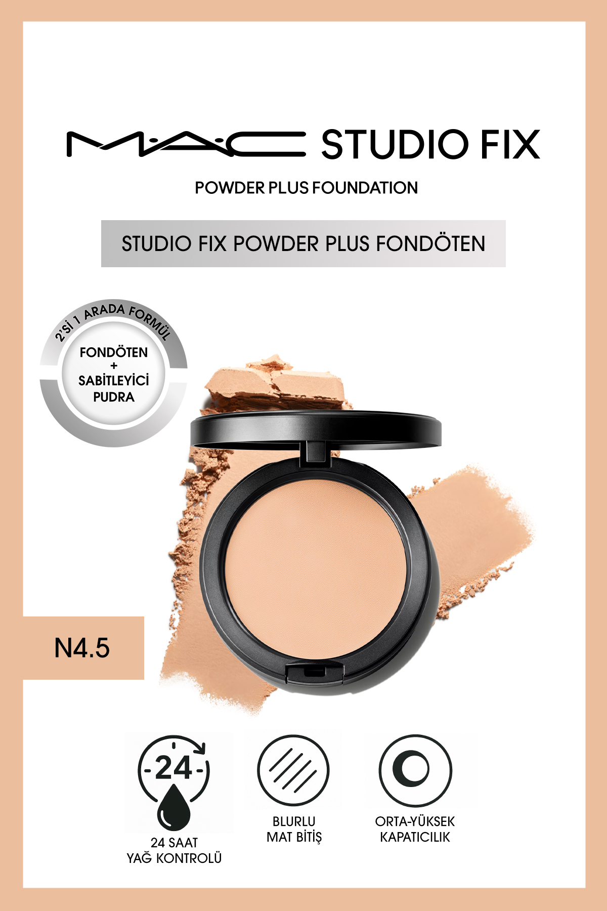 کرم پودر جدید استودیوی فیکس به علاوه بنیاد N4.5 Mac