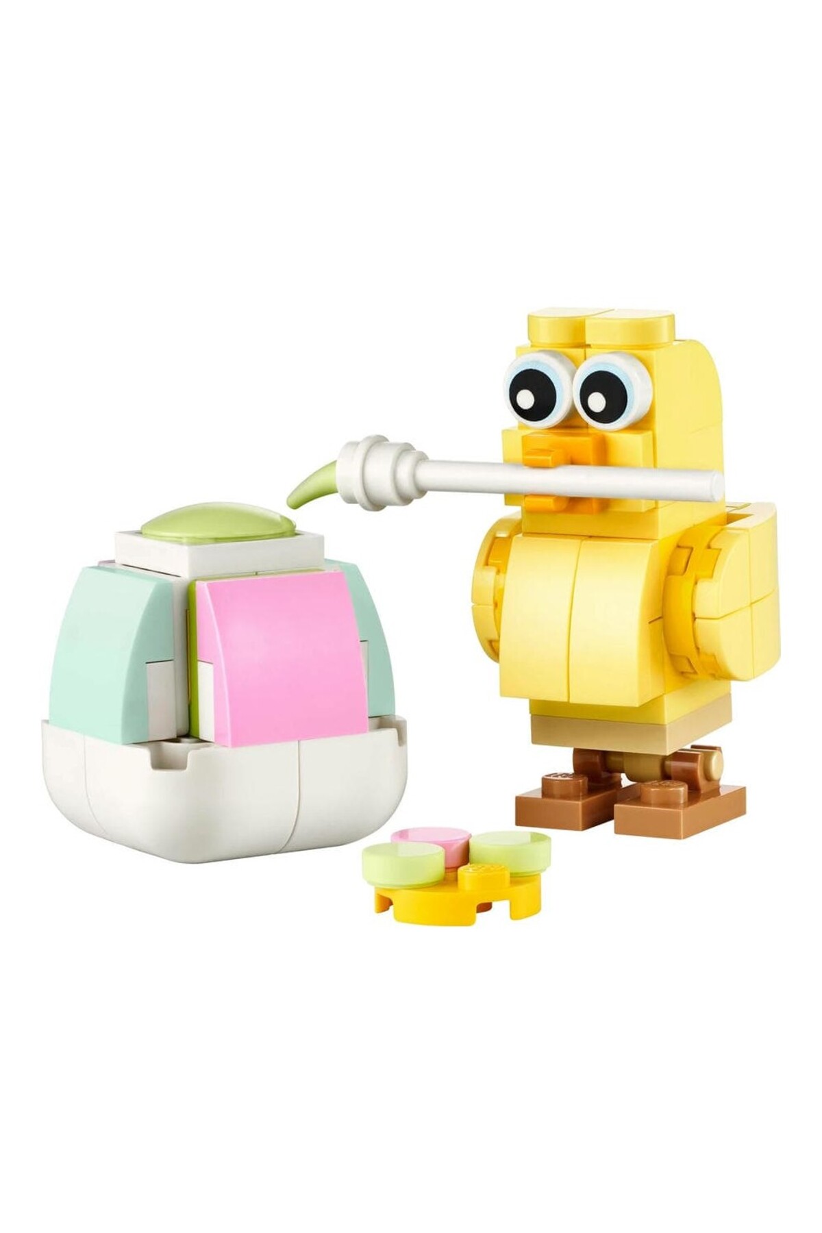 لگو و اسباب بازی های ساخت محور 30690 سرگرمی رنگ آمیزی جوجه تخم مرغ عید پاک اورجینال LEGO