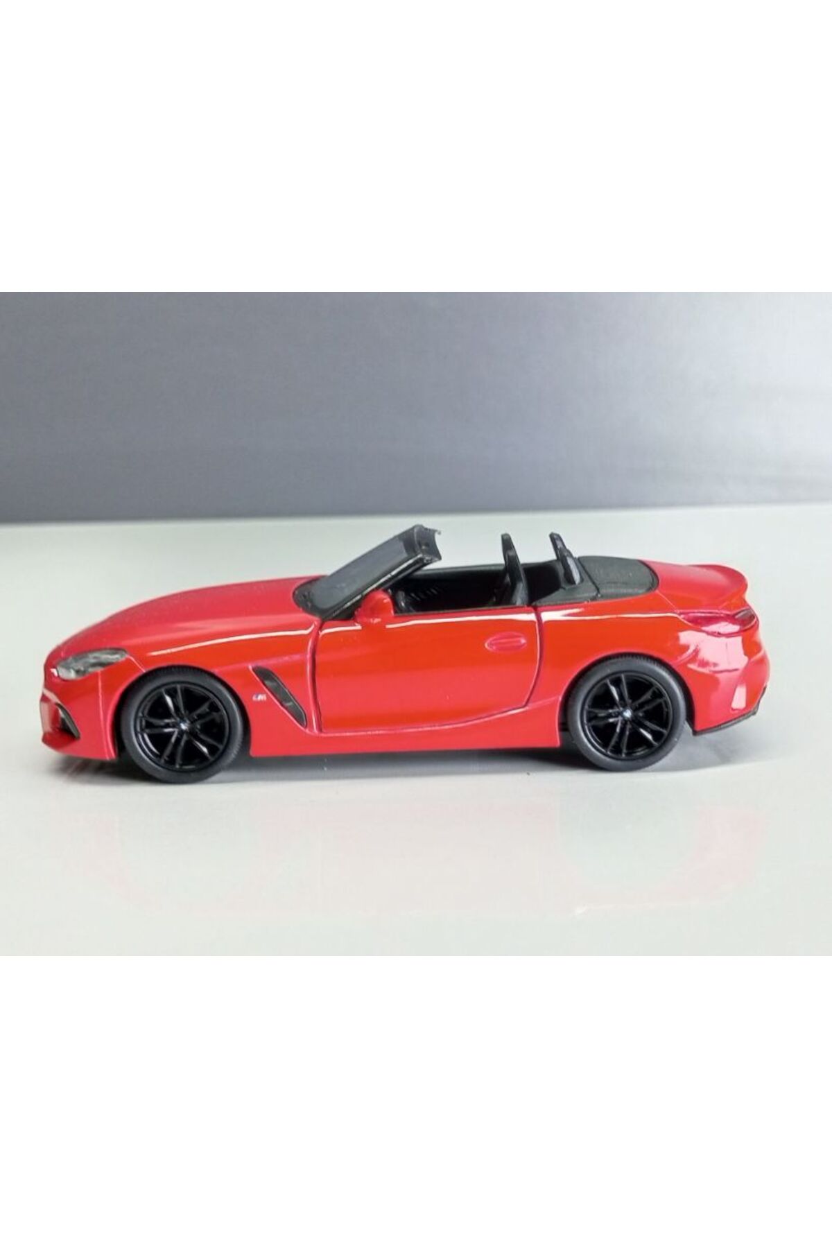 مدل خودرو 1:34 قرمز BMW Z4 PULL DROP METAL CAR اورجینال Kinsmart