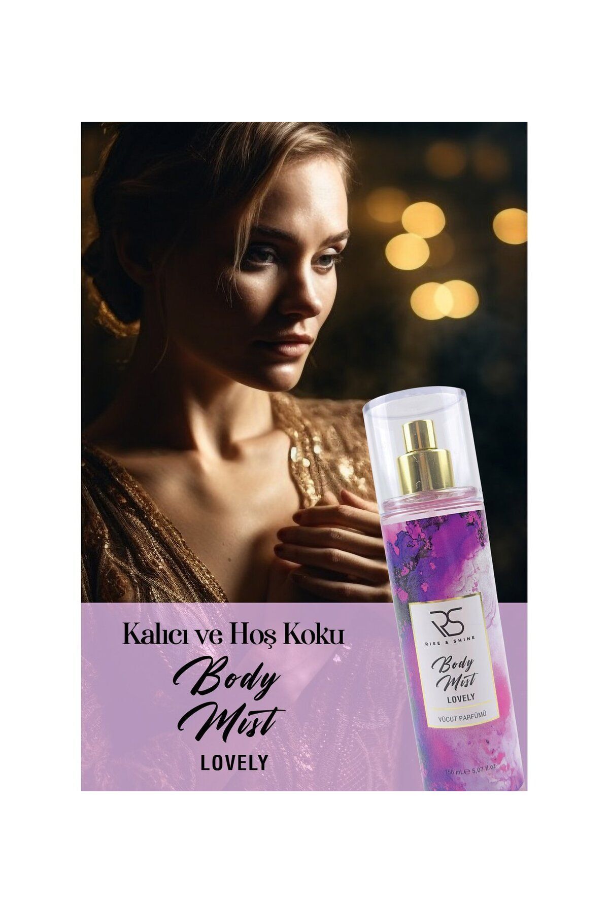 اسپری بدن غبار عطر دوست داشتنی 150 میل rise and shine