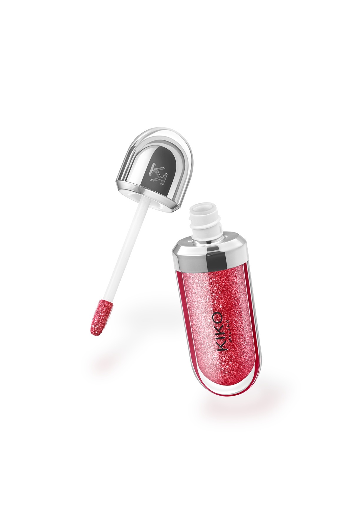 براق کننده لب کیکو 3D Hydra Lip Gloss کد ۱۲ لیپ گلاس شماره 12 Pearly Amaryllis Red قرمز آماریلیس مرواریدی
