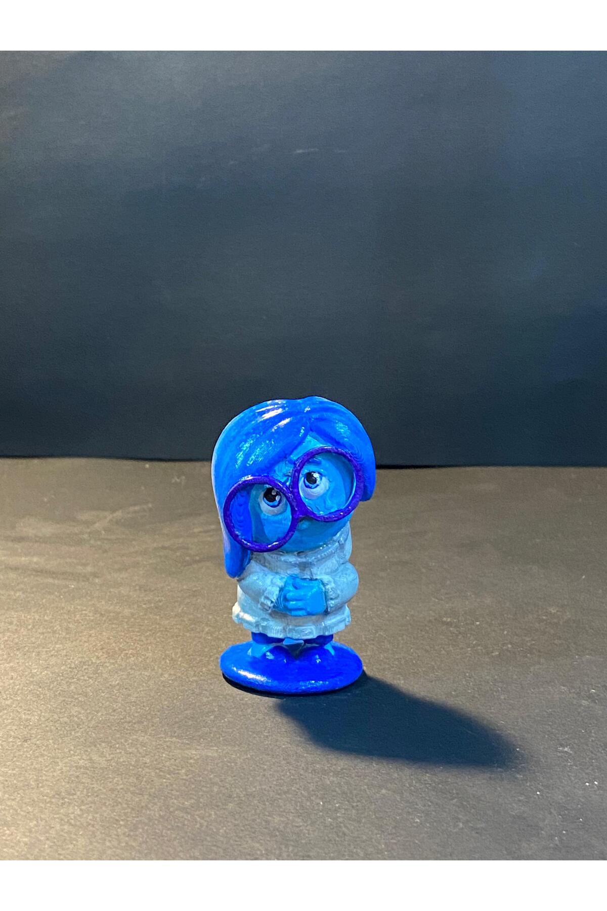 فیگور INSIDE OUT 2 دست ساز خاص غمگین 7CM از ترکیه EOCRAFT