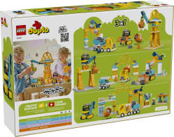 مجموعه ساختنی وسایل نقلیه و کارگاه ساختمانی لگو LEGO، سری دوپلو DUPLO، مدل 10476، ۸۴ قطعه، حداقل سن ۳ سال