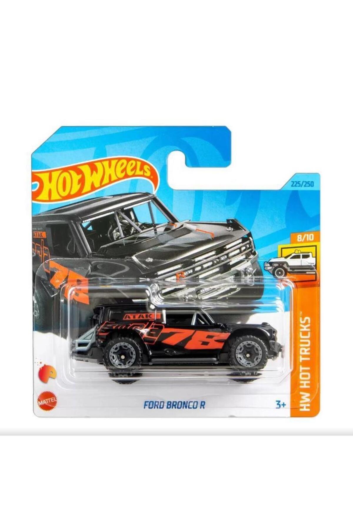 ماشین اسباب بازی اتومبیل های مجرد FORD BRONCO R HKJ04 هات ویلز اورجینال HOT WHEELS