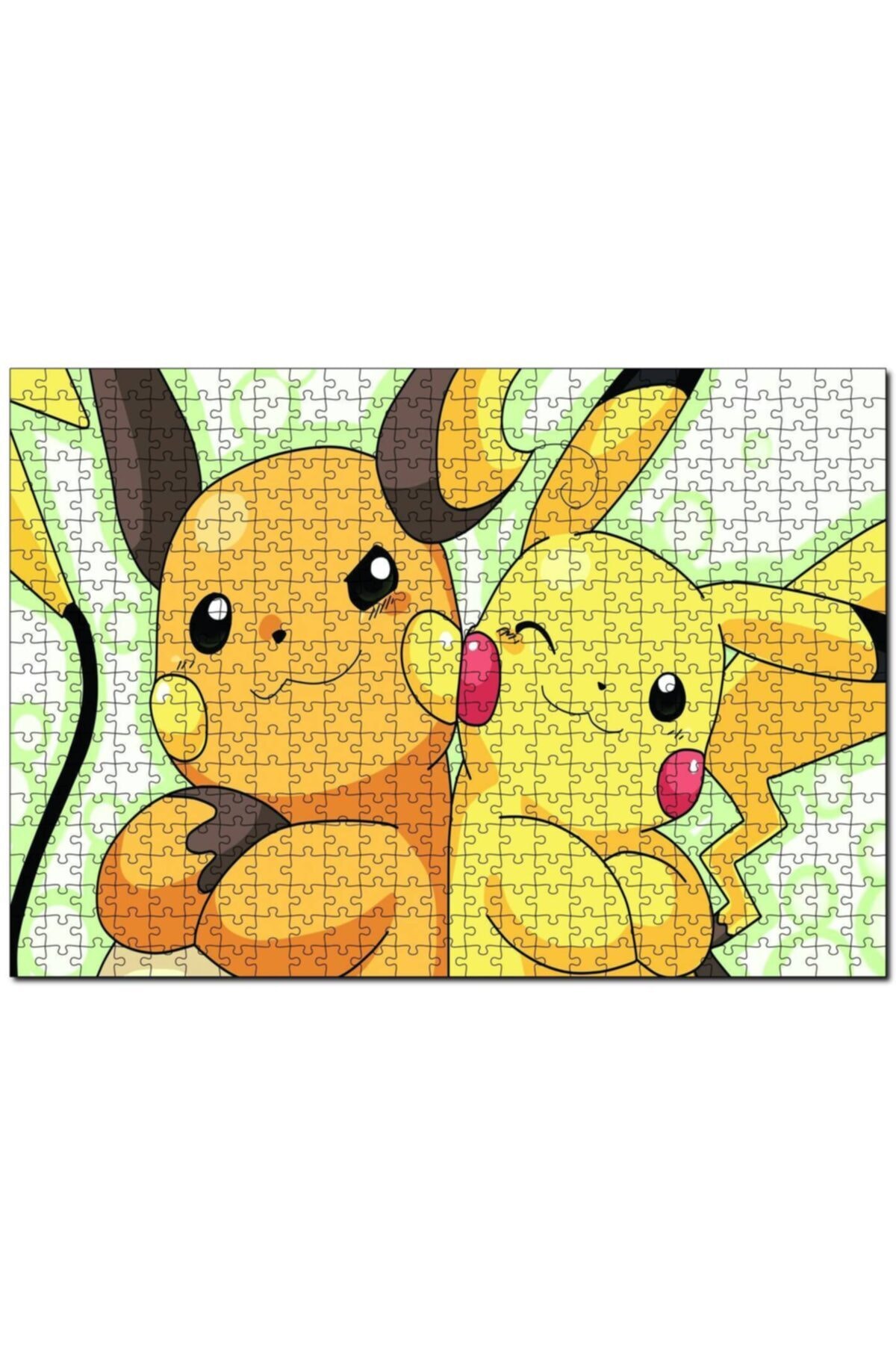پازل POKEMON PIKACHU AND RAICHU VISUAL 120 PIECE PUZZLE اره منبت کاری مویی ام دی اف چوب Cakapuzzle