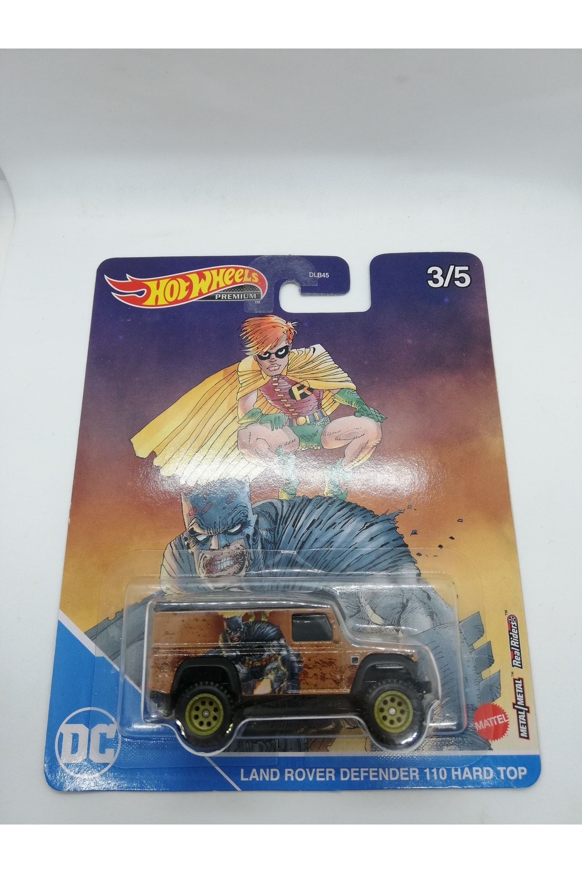 ماشین اسباب بازی PREMIUM LAND ROVER DEFENDER 110 HARD TOP BATMAN DC هات ویلز اورجینال HOT WHEELS