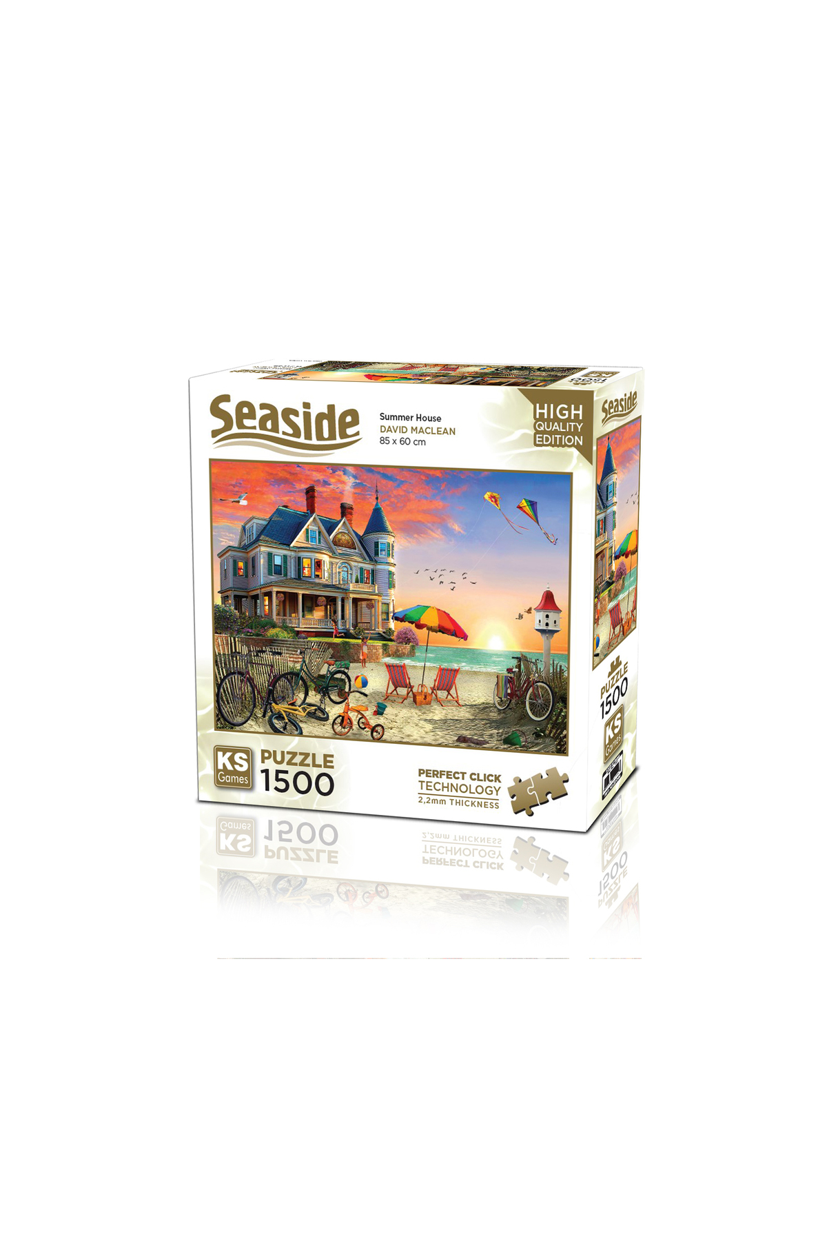 پازل خانه تابستانی 1500 قطعه دیوید مکلین از ترکیه Ks Games