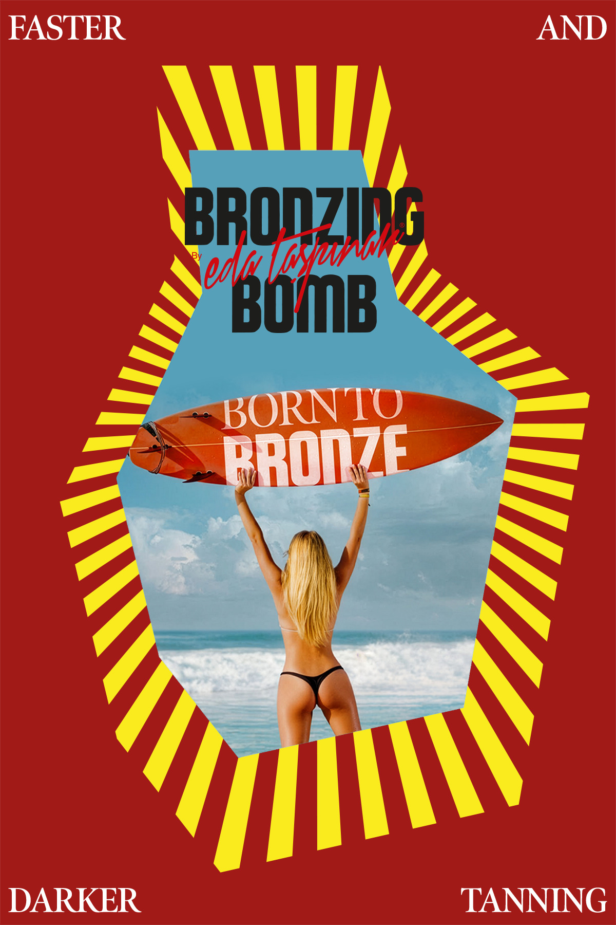 برنزه کننده مردانه CHAOS BOMB MAN BRONZING Eda Taşpınar