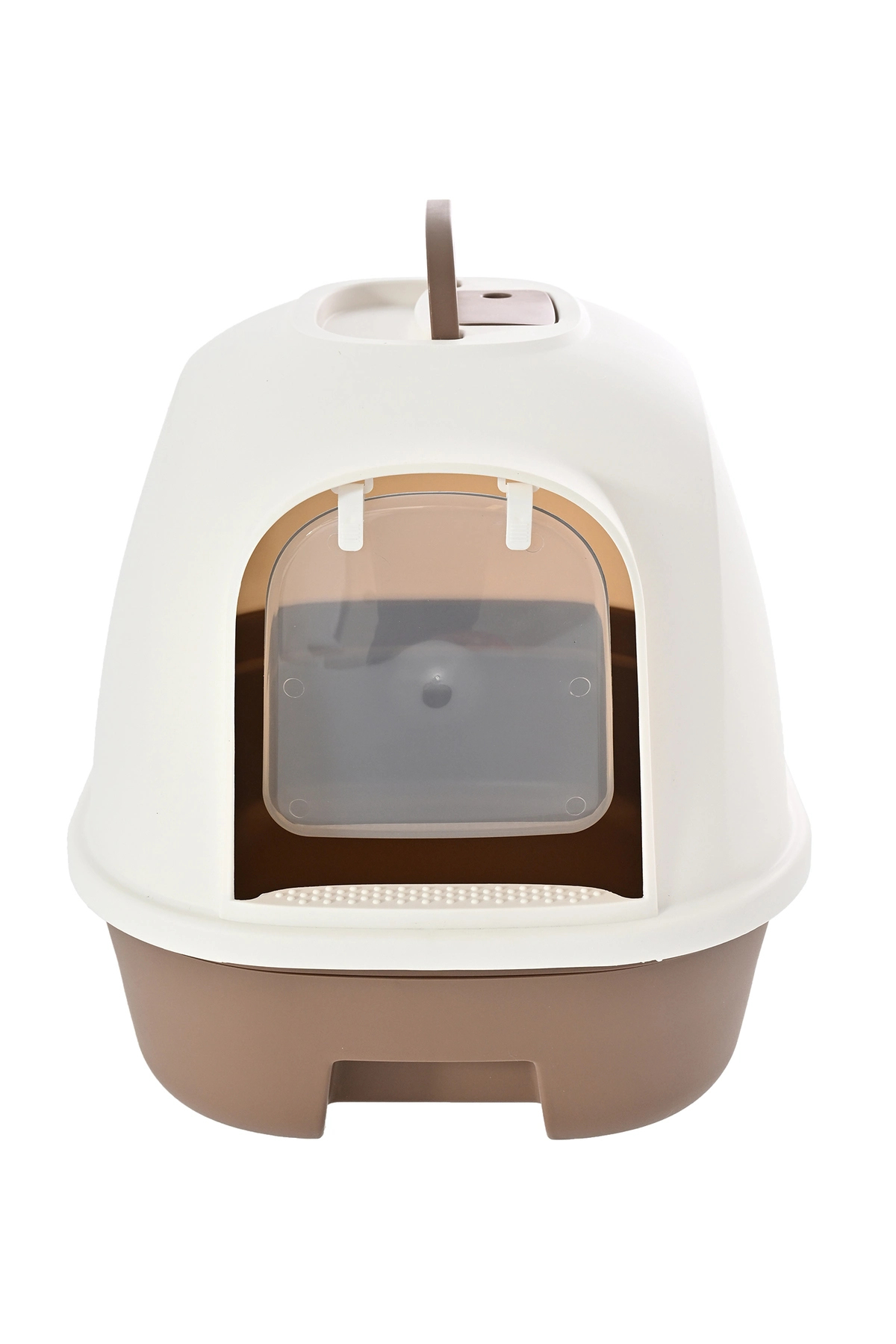 توالت گربه کشودار پت لوکس Pet Luxe Moli، قهوه‌ای