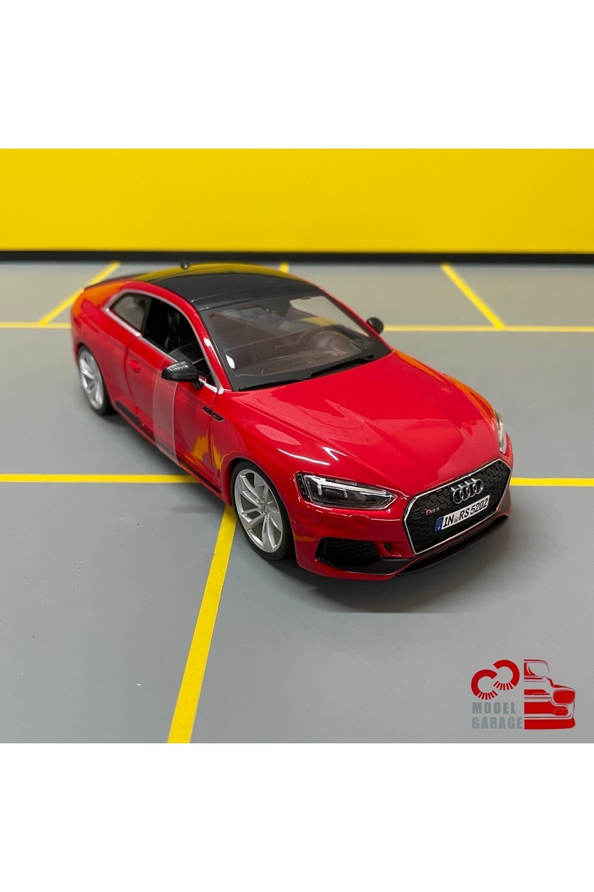 مدل خودرو AUDI RS 5 COUPE 1 24 SCALE C&C MODEL GARAGE DIECAST METAL از ترکیه Burago