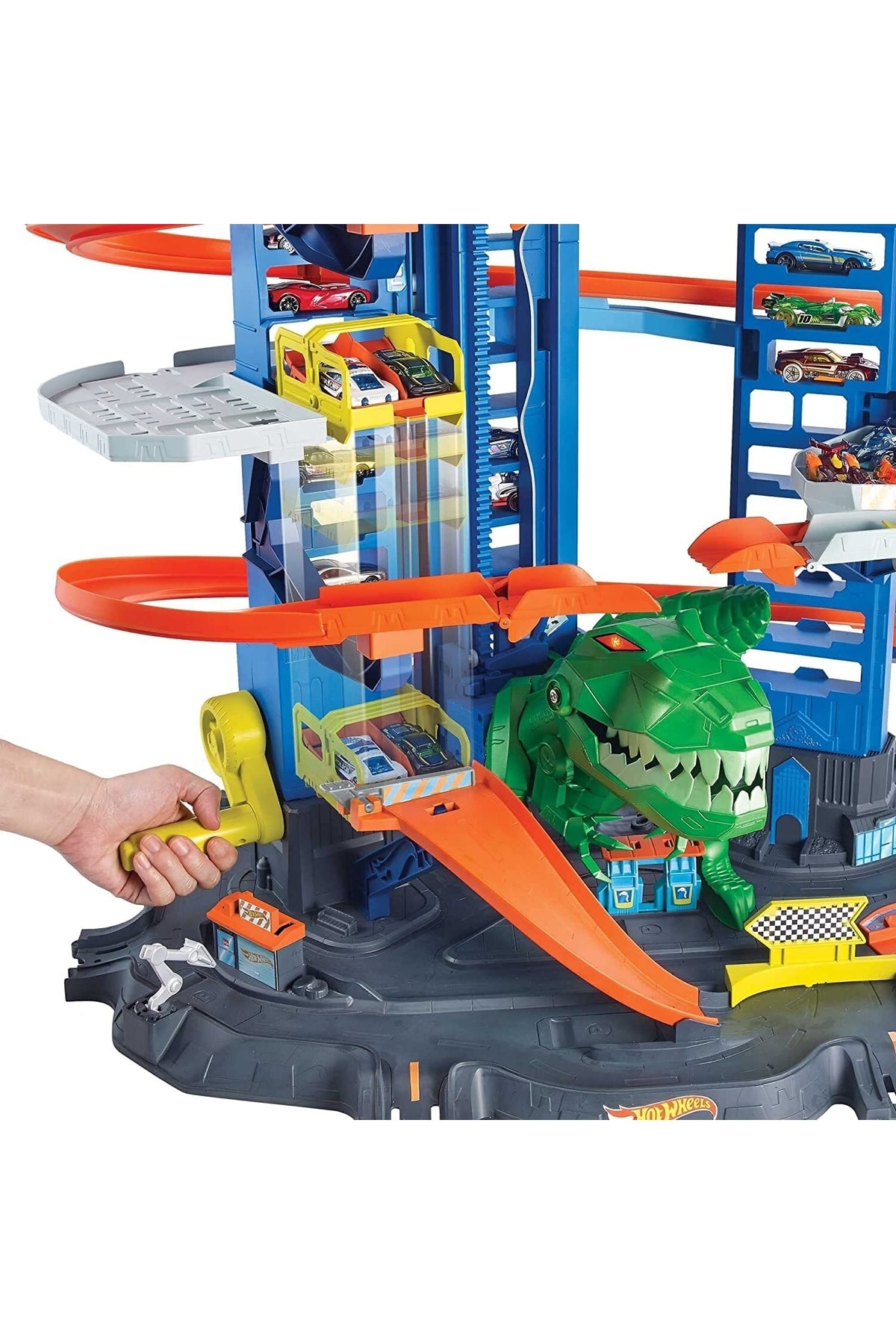 ست وسیله نقلیه گاراژ T ROBOTICS REMETE می تواند به راحتی بیش از 100 GJL14 3 سال را ذخیره کند هات ویلز اورجینال HOT WHEELS