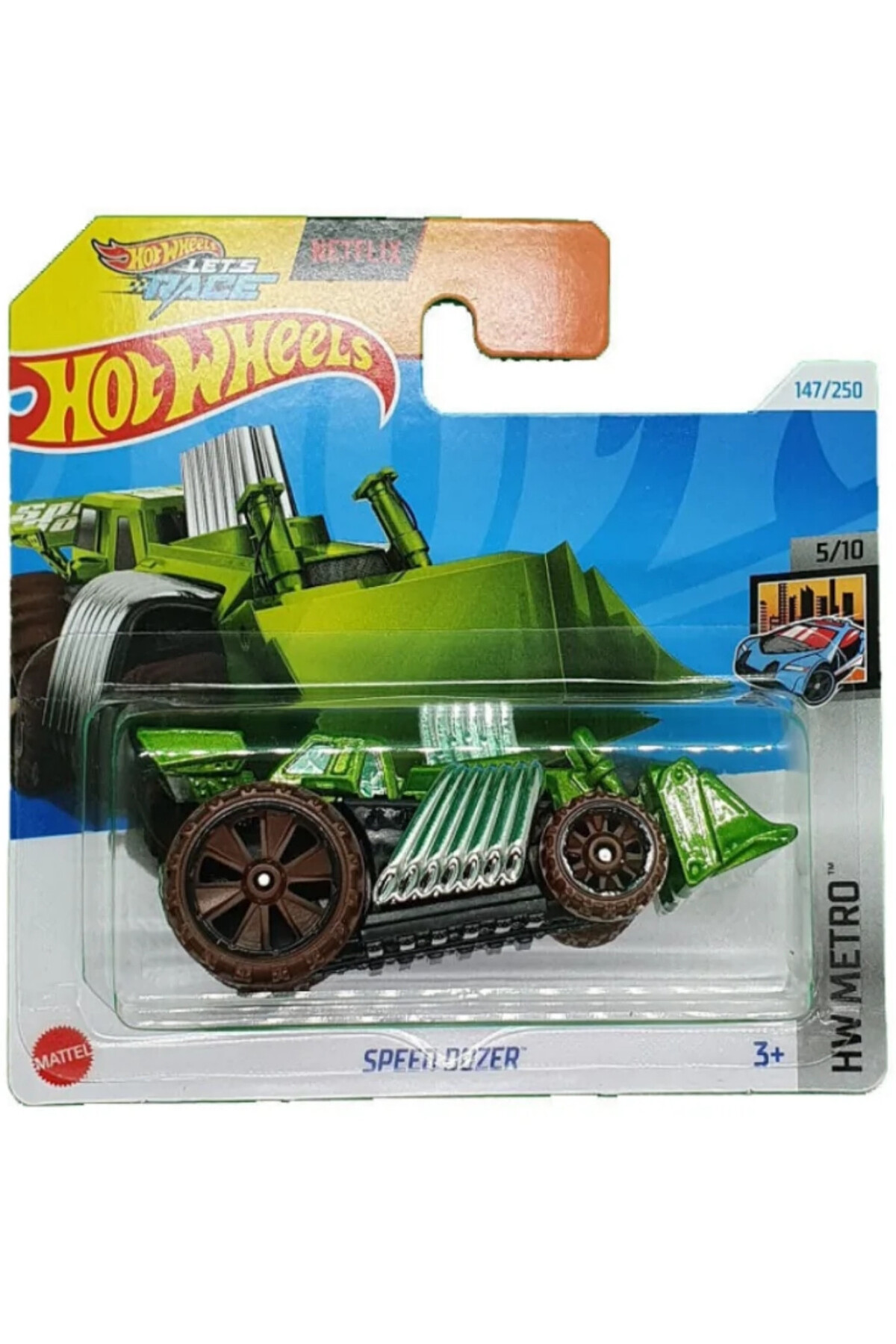 ماشین اسباب بازی سرعت DOZER HTB17 هات ویلز اورجینال HOT WHEELS