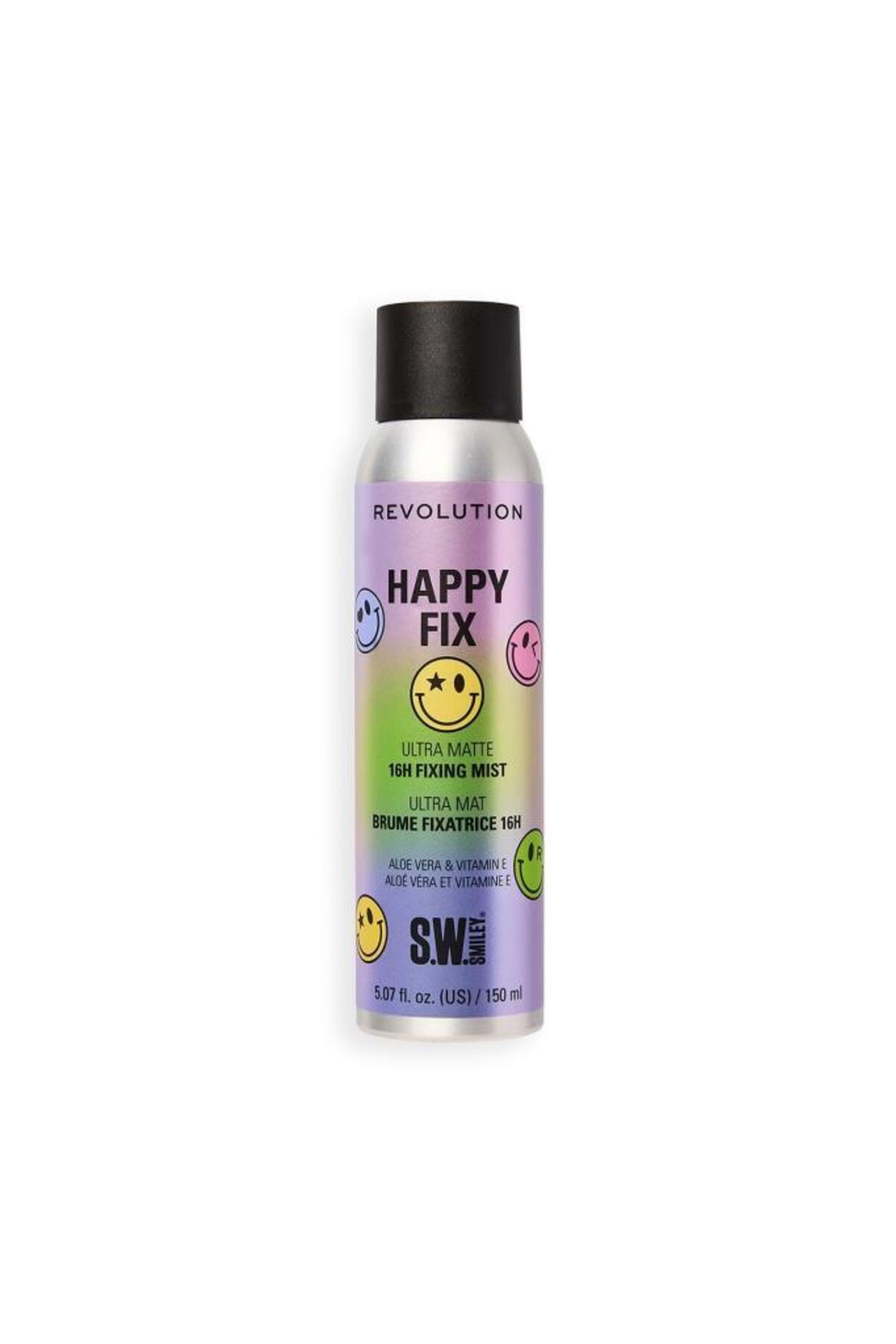 اسپری تثبیت‌کننده آرایش روولوشن Revolution Smiley Superfix Happy Fixing Spray