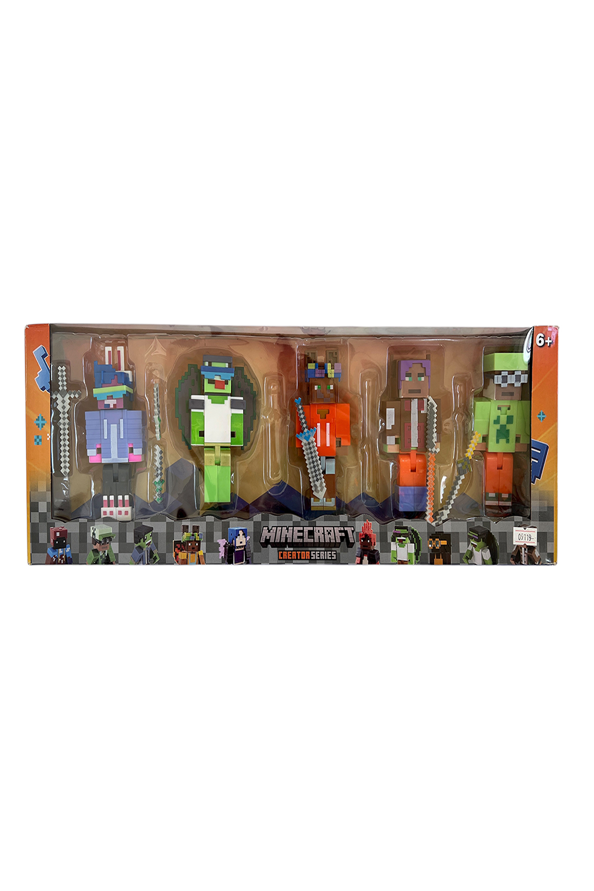 اسباب بازی های فیگور شخصیت MINECRAFT STORY MODE ویژه MAYNKRAFT TOY FIGURES 5 PIECES 11 CM UDATOYS