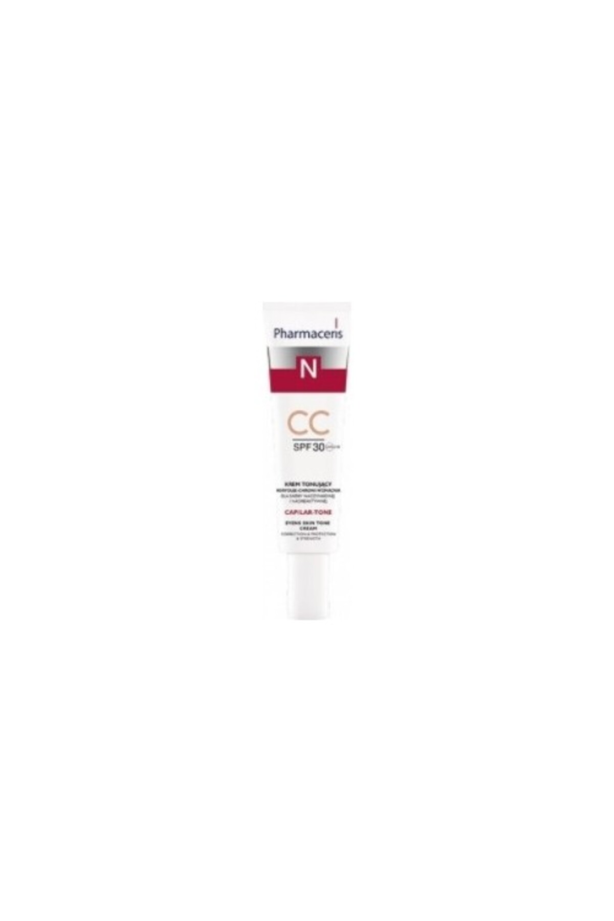 کرم صورت کاپیلار تون سی حتی رنگ پوست SPF 30 40 میل Pharmaceris