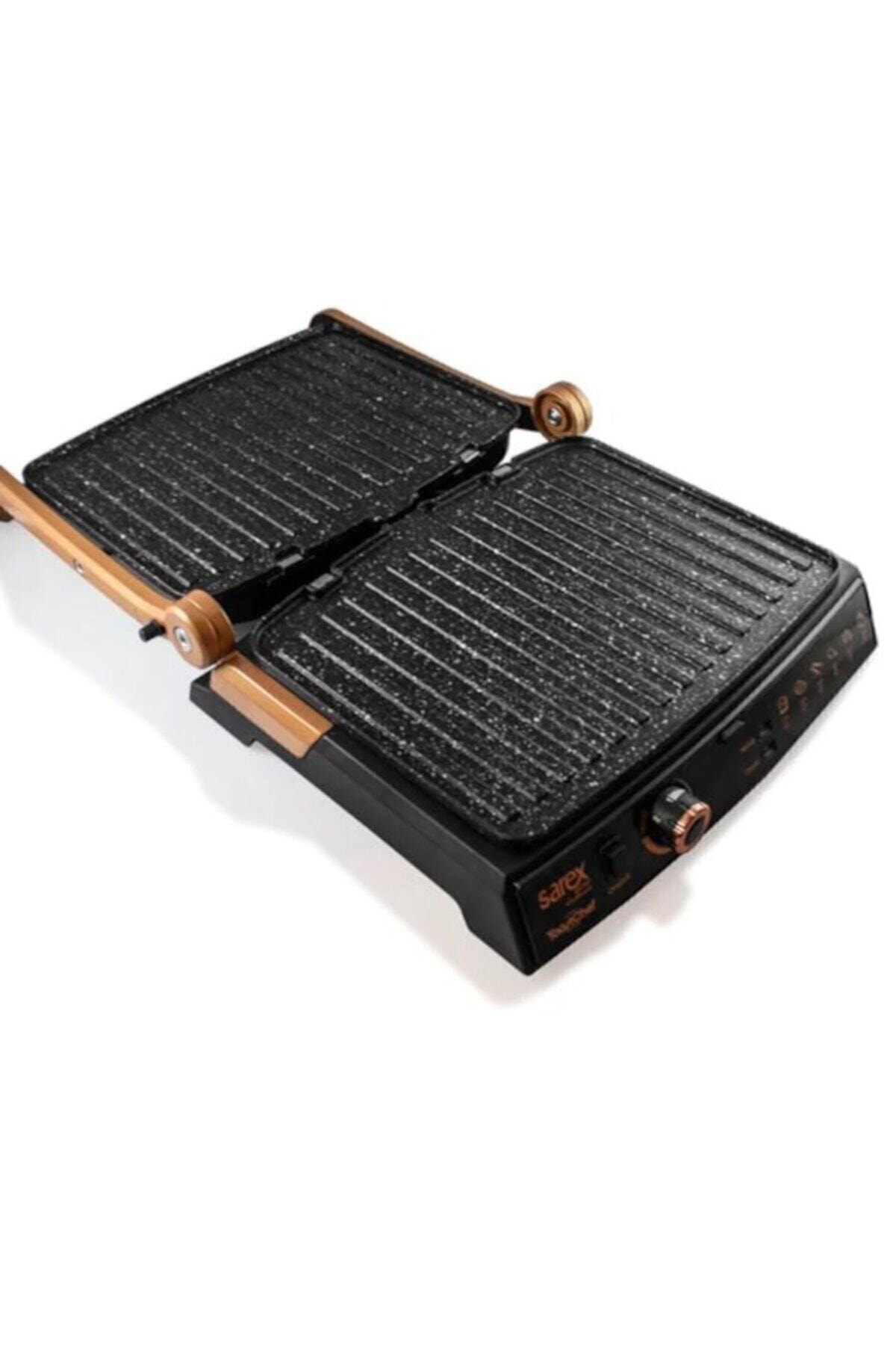 دستگاه ساندویچ و تست توستر گرانیتی مشکی SR 3410 اورجینال Sarex