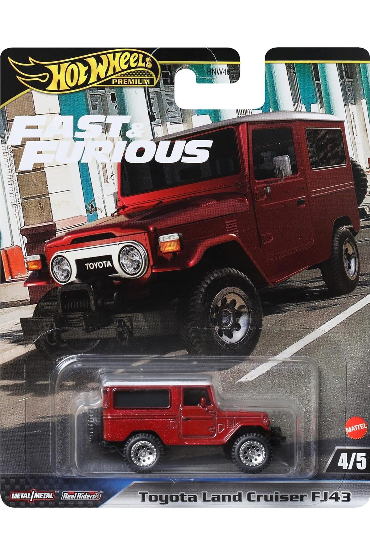ماشین اسباب بازی تویوتا لندکروزر ممتاز سریع و خشمگین FJ43 HRT96 از ترکیه HOT WHEELS