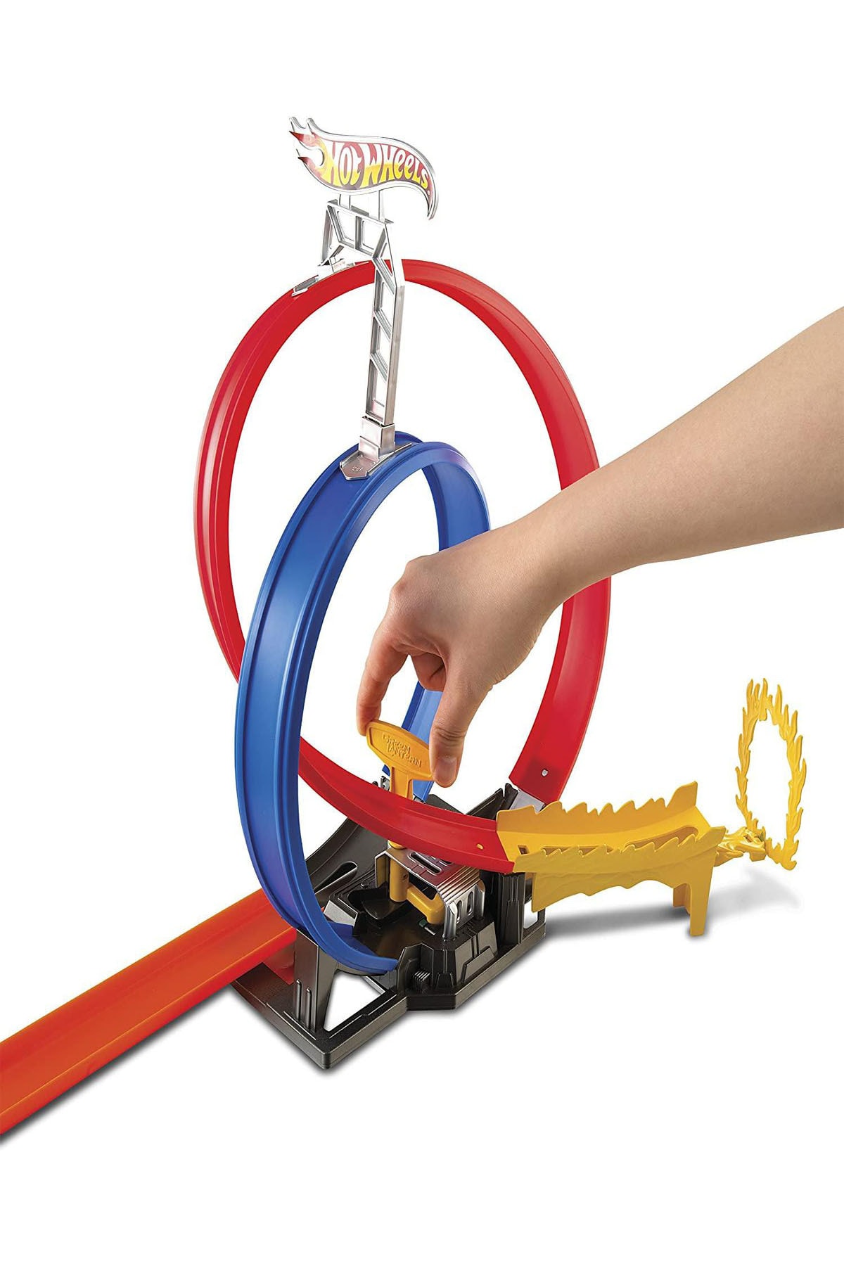 ماشین اسباب بازی RACKING RANWY SET ORINIVE ROAD TRACK هات ویلز اورجینال HOT WHEELS