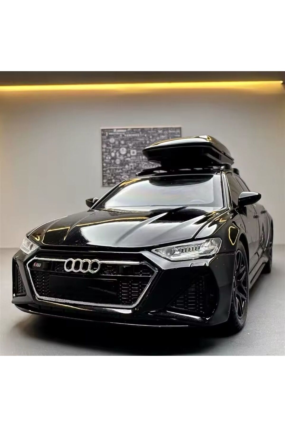مدل خودرو AUDI RS6 CAR STATION WAGON 1:24 DIECAST METAL MODEL مشکی COLLECTION اورجینال scntoys