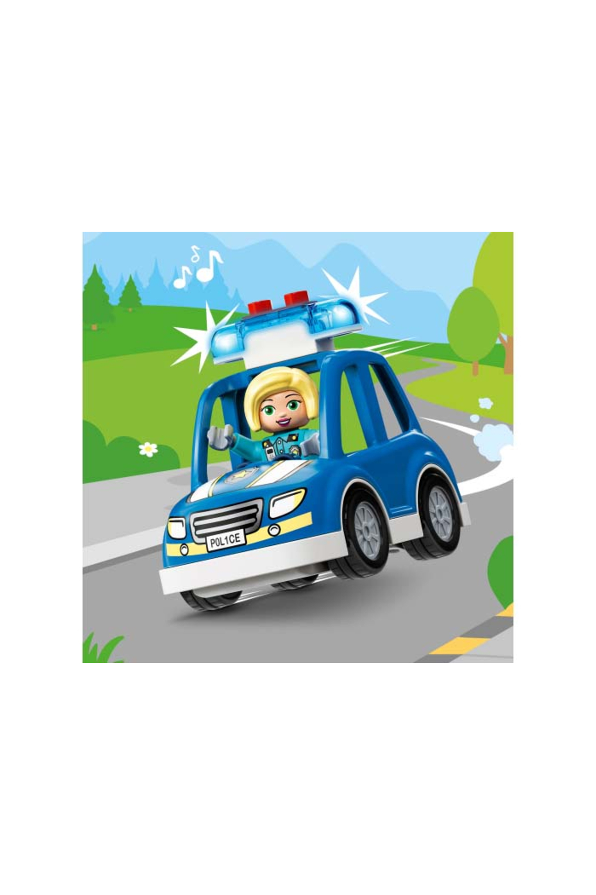 لگو ® ایستگاه پلیس نجات DUPLO® هلیکوپتر 10959 مجموعه خلاق 40 قطعه اورجینال LEGO