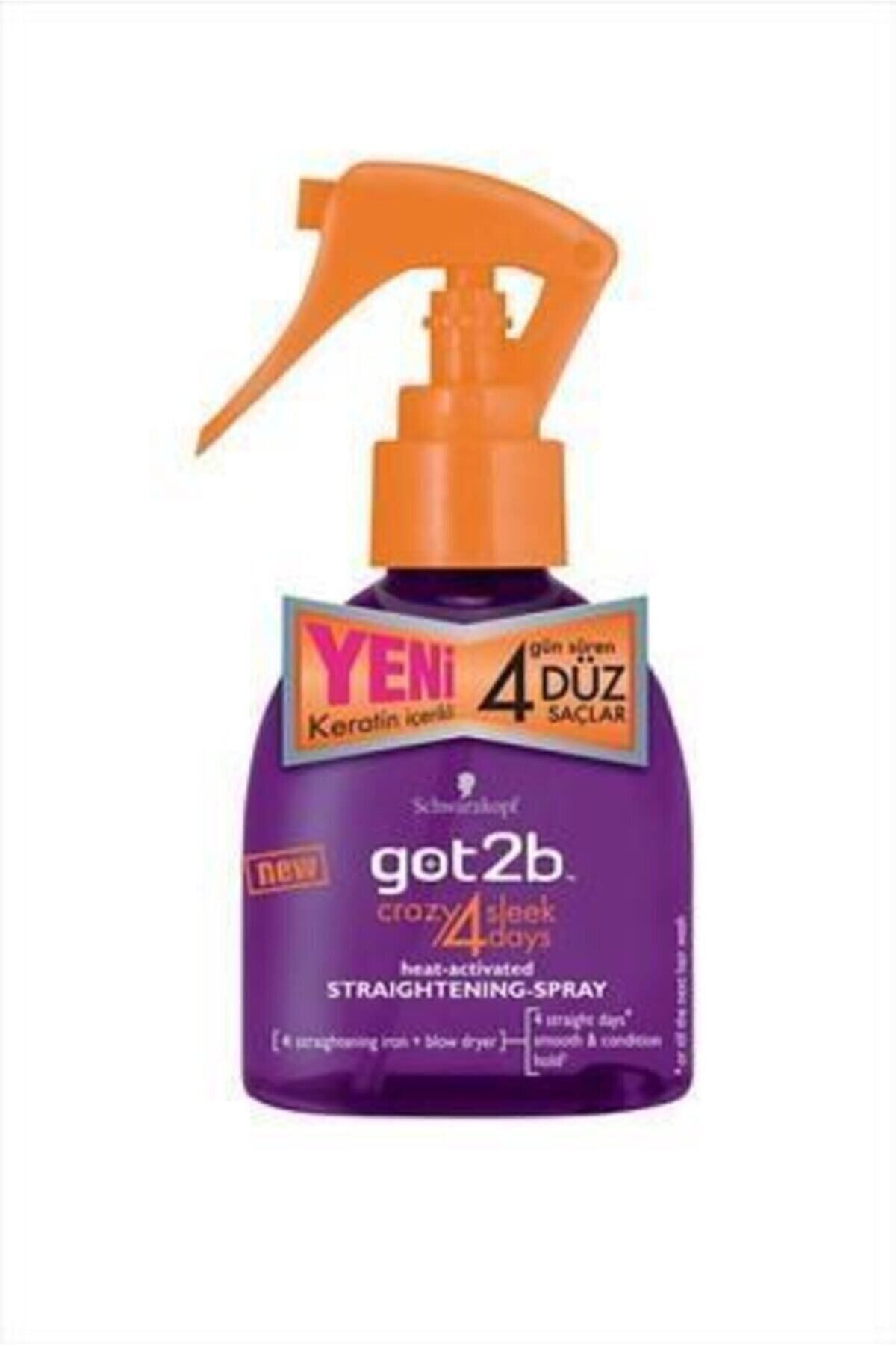 اسپری مو صاف کننده 4 روزه STRAIGHT 200ML DELIST Got2B