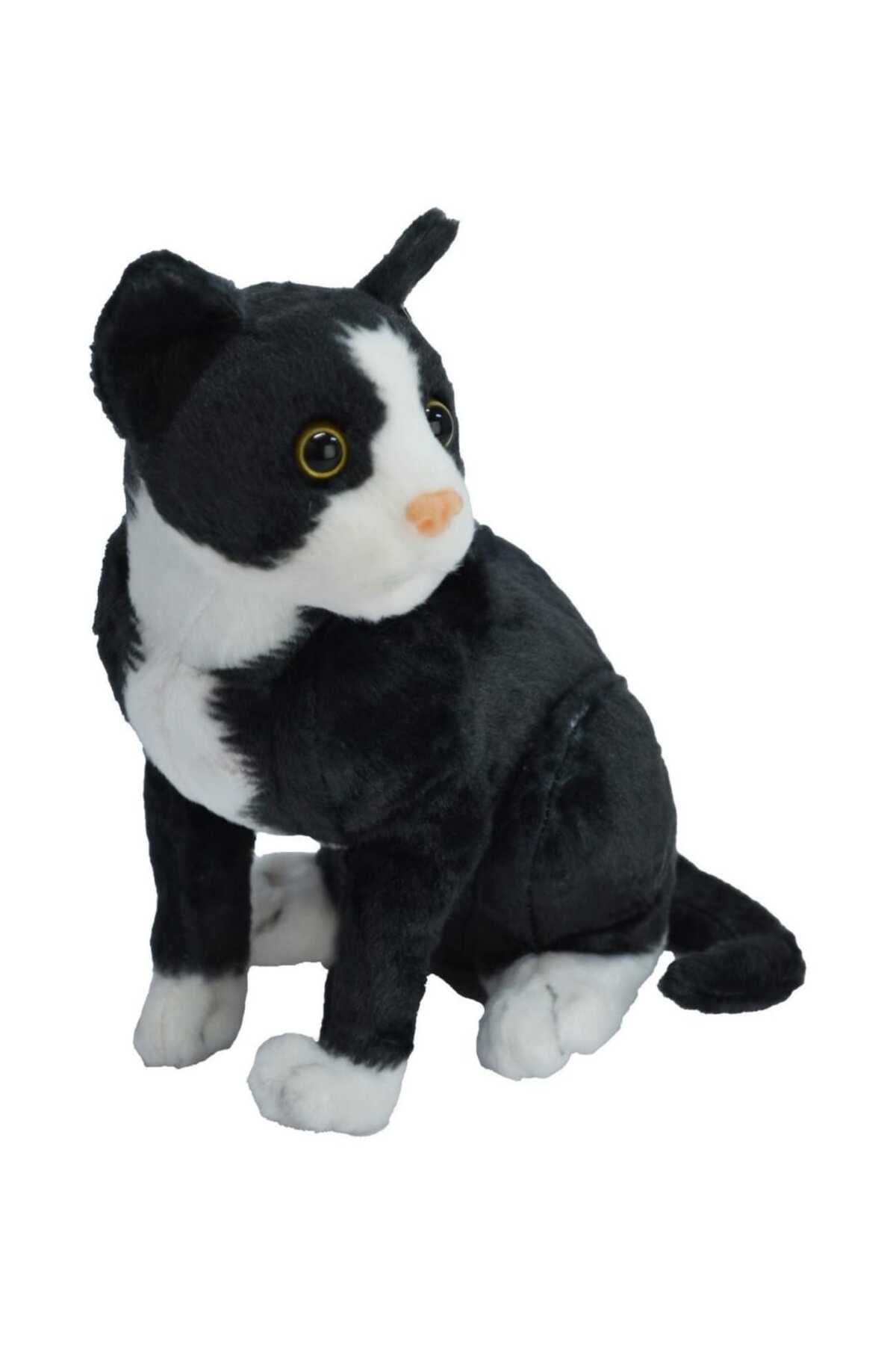 اسباب بازی های پشمی گربه مخمل خواب دار 30 سانتی متری با صدای میو هدیه همراه berattoys