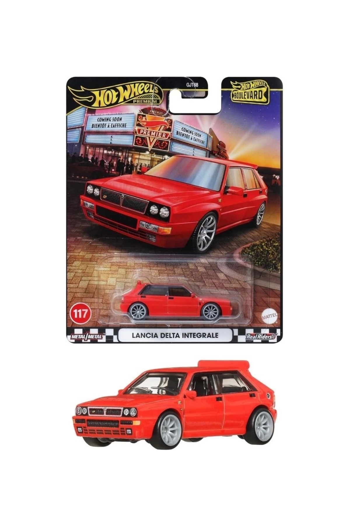 ماشین اسباب بازی بلوار پریمیوم LANCIA DELTA INTEGRALE JBL18 از ترکیه HOT WHEELS