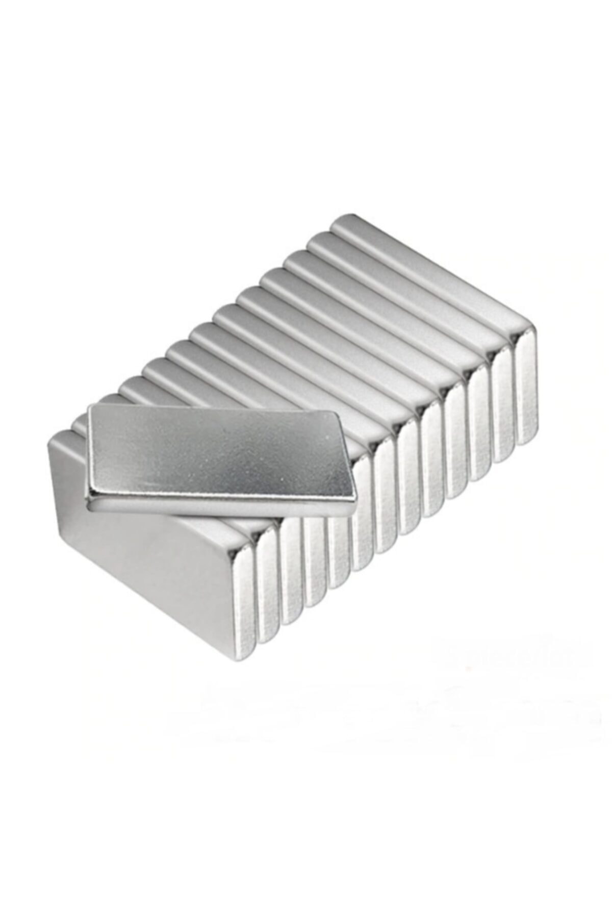 فیگور 20 قطعه 20MM X 10MM 2MM مربع آهنربای نئودیمیوم قوی از ترکیه Dünya Magnet