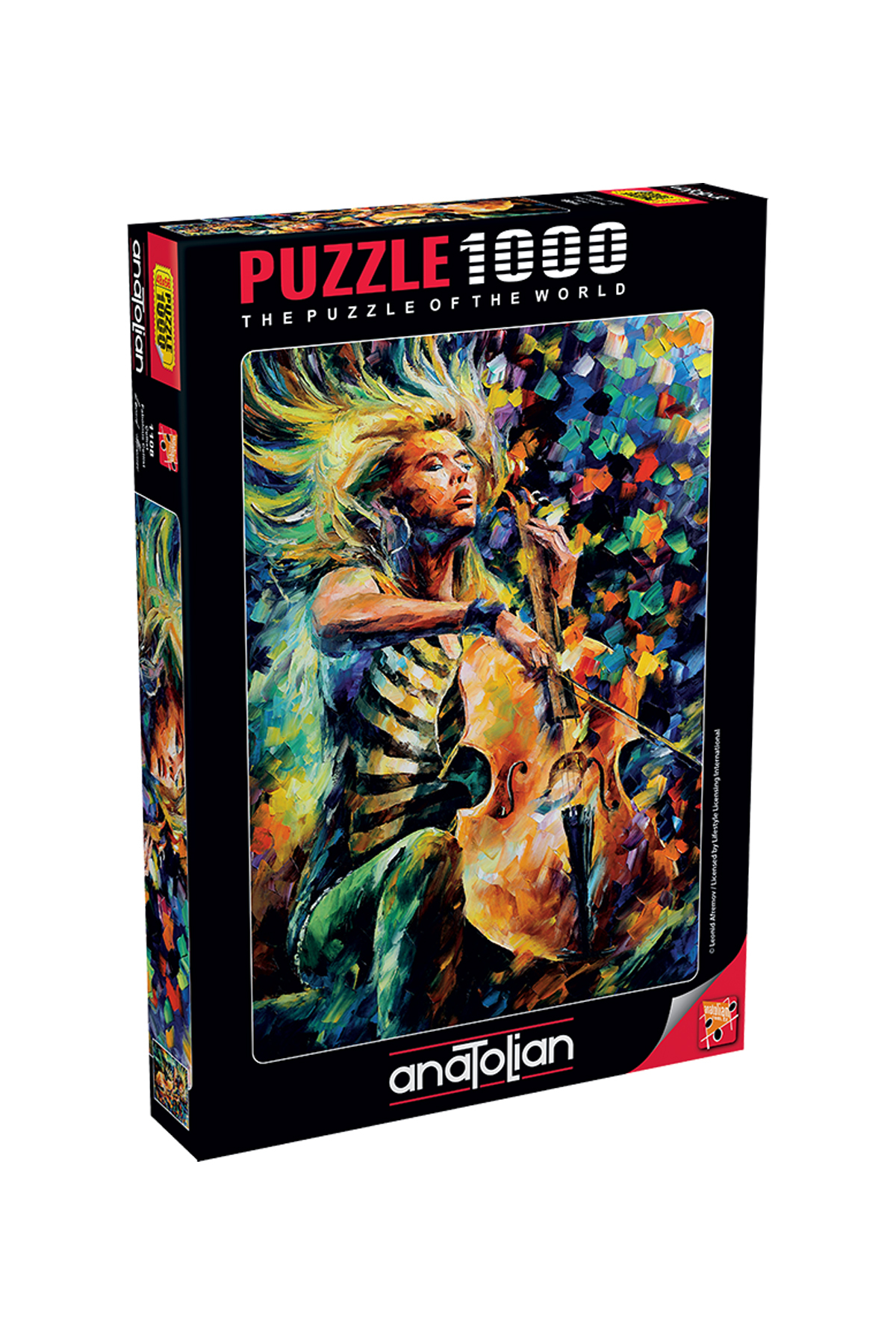 پازل 1000 تکه اره منبت کاری مویی سلیست 1108 از ترکیه Anatolian Puzzle