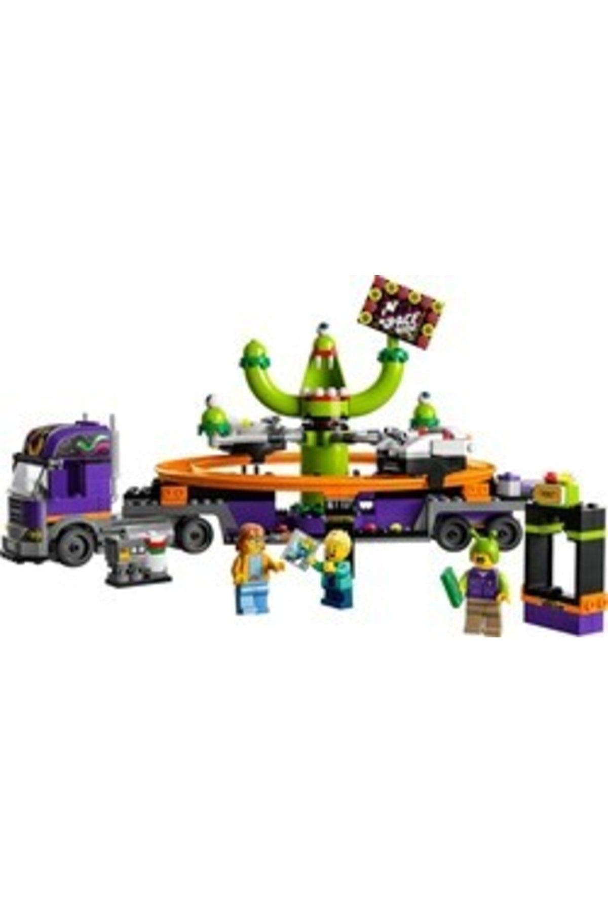 لگو و اسباب بازی های ساخت محور کامیون فضایی پارک تفریحی شهر 60313 اورجینال LEGO