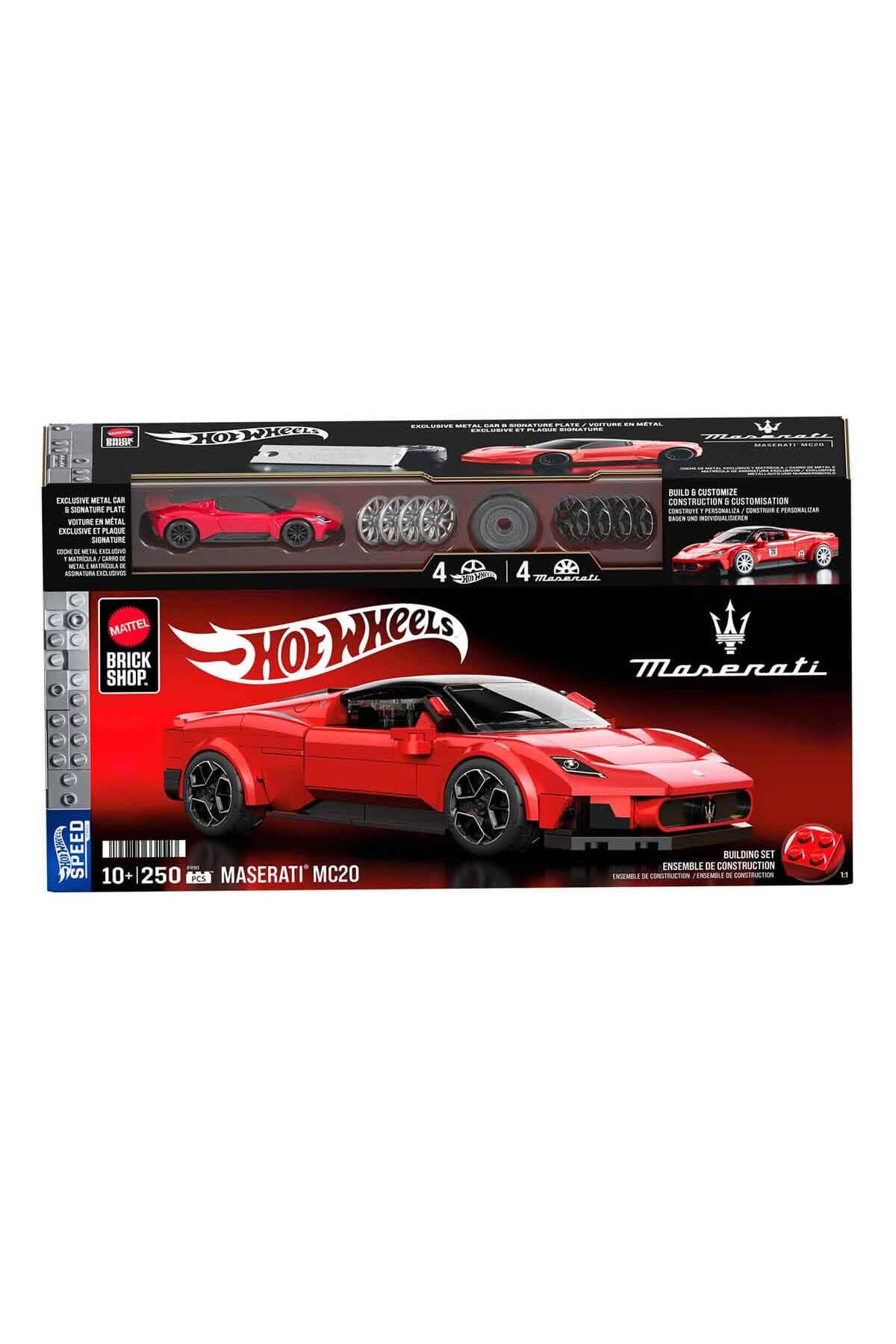 ماشین اسباب بازی BRICK SHOP SPEED ​​SERIES MASERATI MC20 MTL JFR90 HOT WHEELS