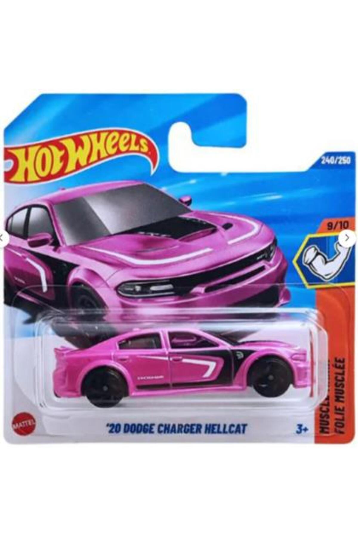 ماشین اسباب بازی SINGLE CARS '20 DODGE CHARGER HELLCAT JBB45 MUSCLE MANIA از ترکیه HOT WHEELS
