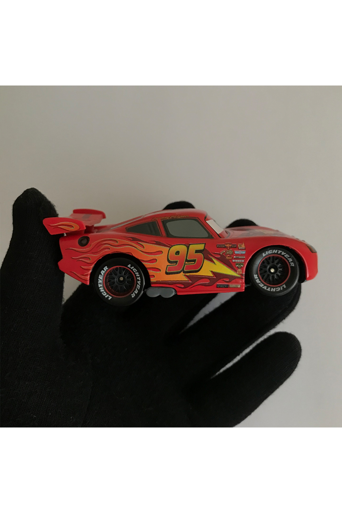 مدل خودرو سری HOT RODDIN: DISNEY CARS MCQUEEN AND THE KING مجموعه ماشین فلزی 11 سانتی متری اورجینال DİSNEY