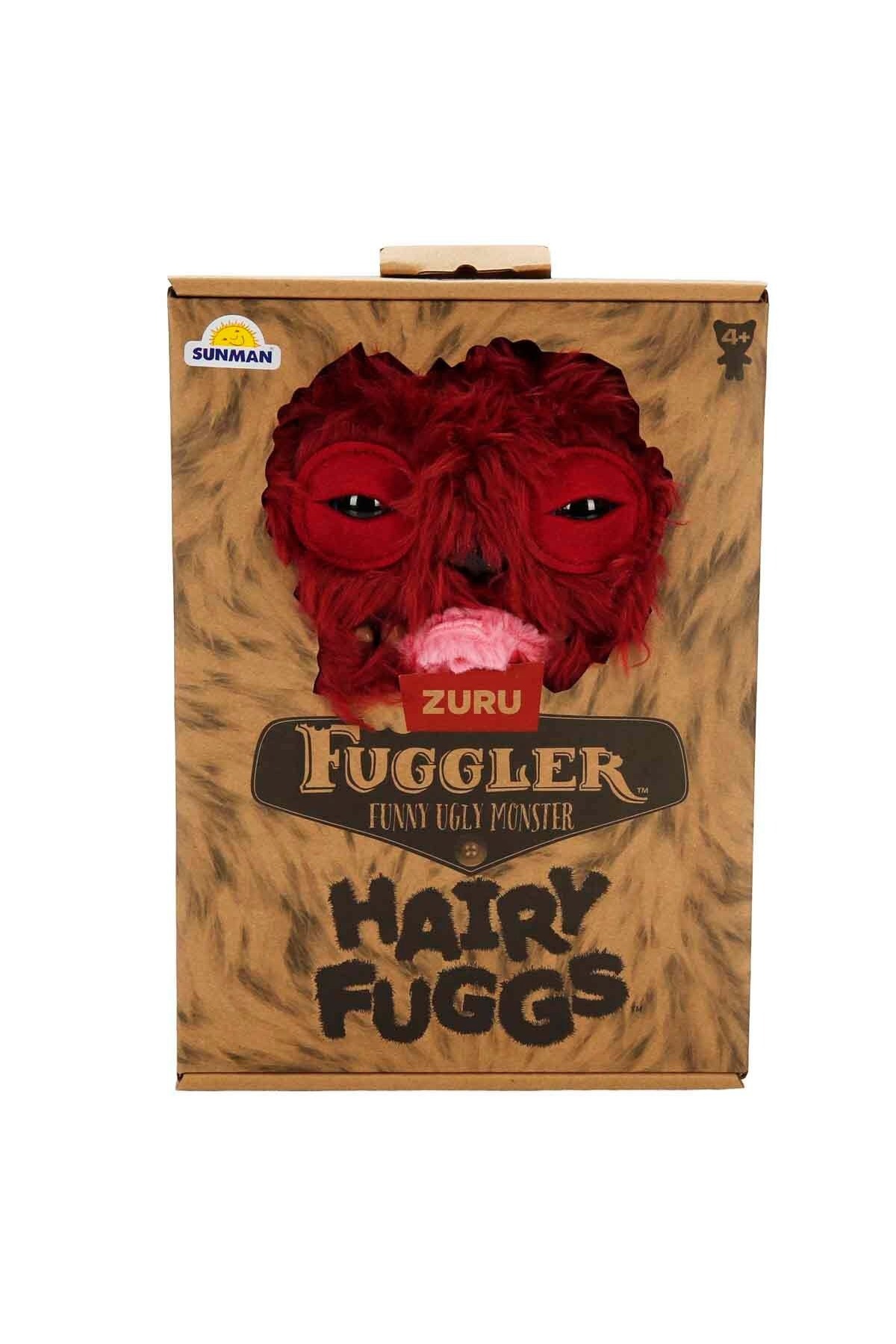 اسباب بازی های پشمی 077288 PLUSH FUGGLER HAIRY FUGGS SERIES TOY 1 PIECE MRSPANCER