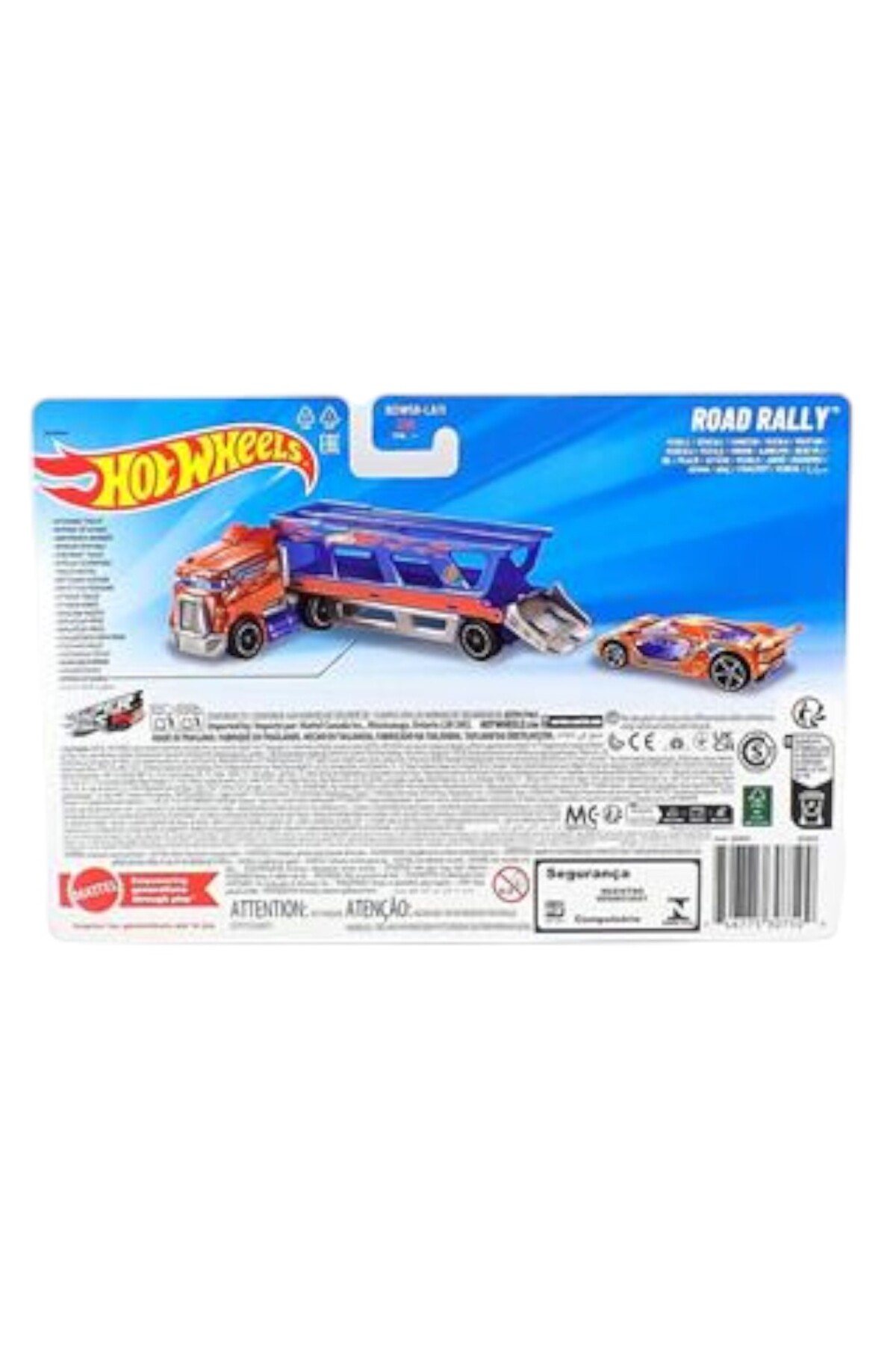 ماشین اسباب بازی SUPER RIGS ROAD RALLY از ترکیه HOT WHEELS