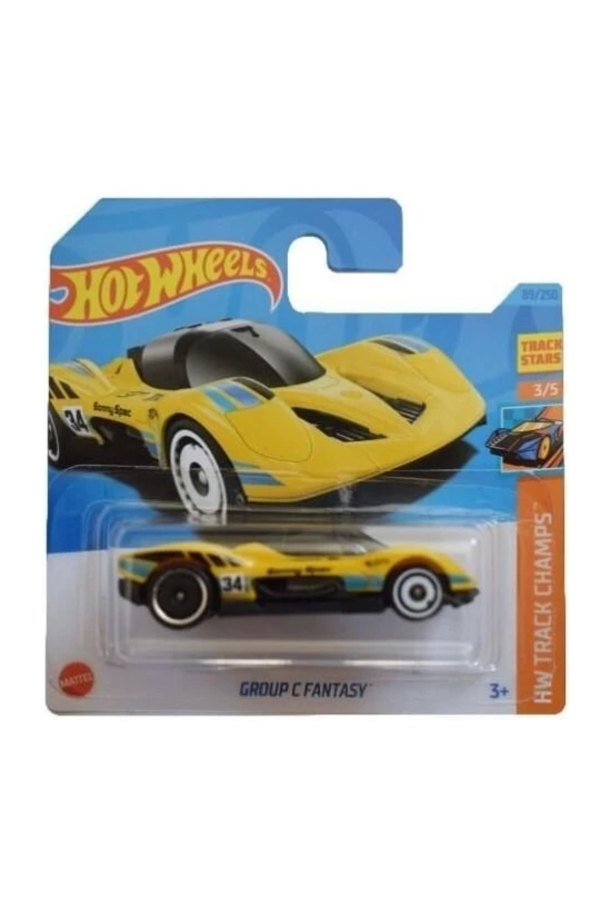 ماشین اسباب بازی گروههای مجرد C GROUP FANTASY HKK39 هات ویلز اورجینال HOT WHEELS