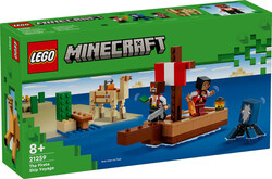 مجموعه ساختنی لگو LEGO ماینکرفت Minecraft سفر کشتی دزدان دریایی مدل 21259، ۱۶۶ قطعه