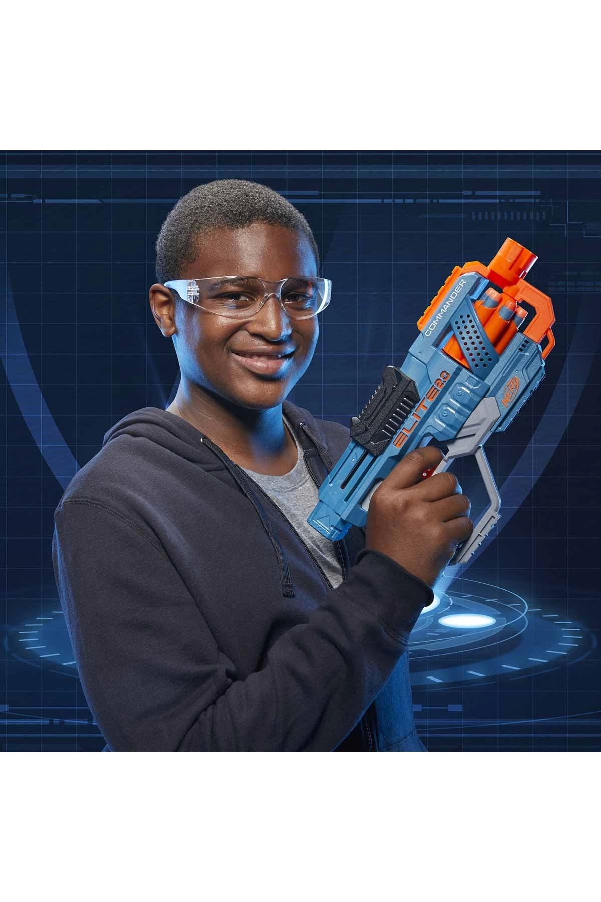 ست بازی HASBRO E9485 ELITE 2.0 فرمانده نرف اورجینال Nerf