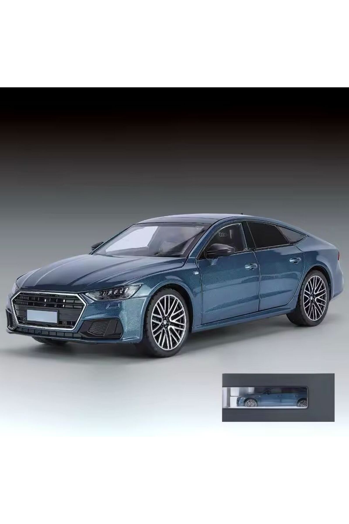 مدل خودرو آئودی A7 DIECAST CAR 1:24 درب های باز کننده AUDI ورزشی اورجینال scntoys