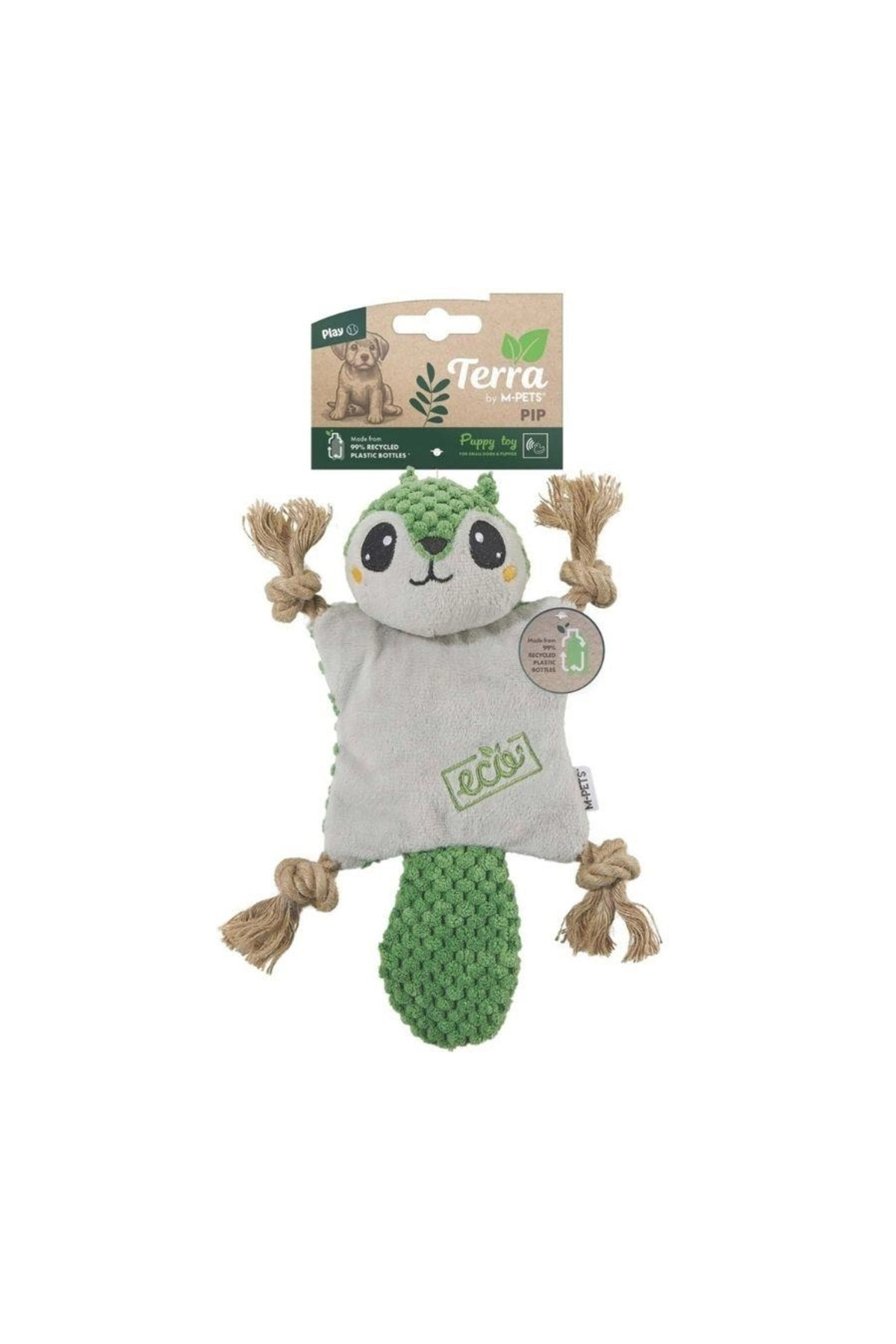 اسباب‌بازی سگ Terra Eco Pıp Puppy از ام‌پتس M-PETS، چندرنگ