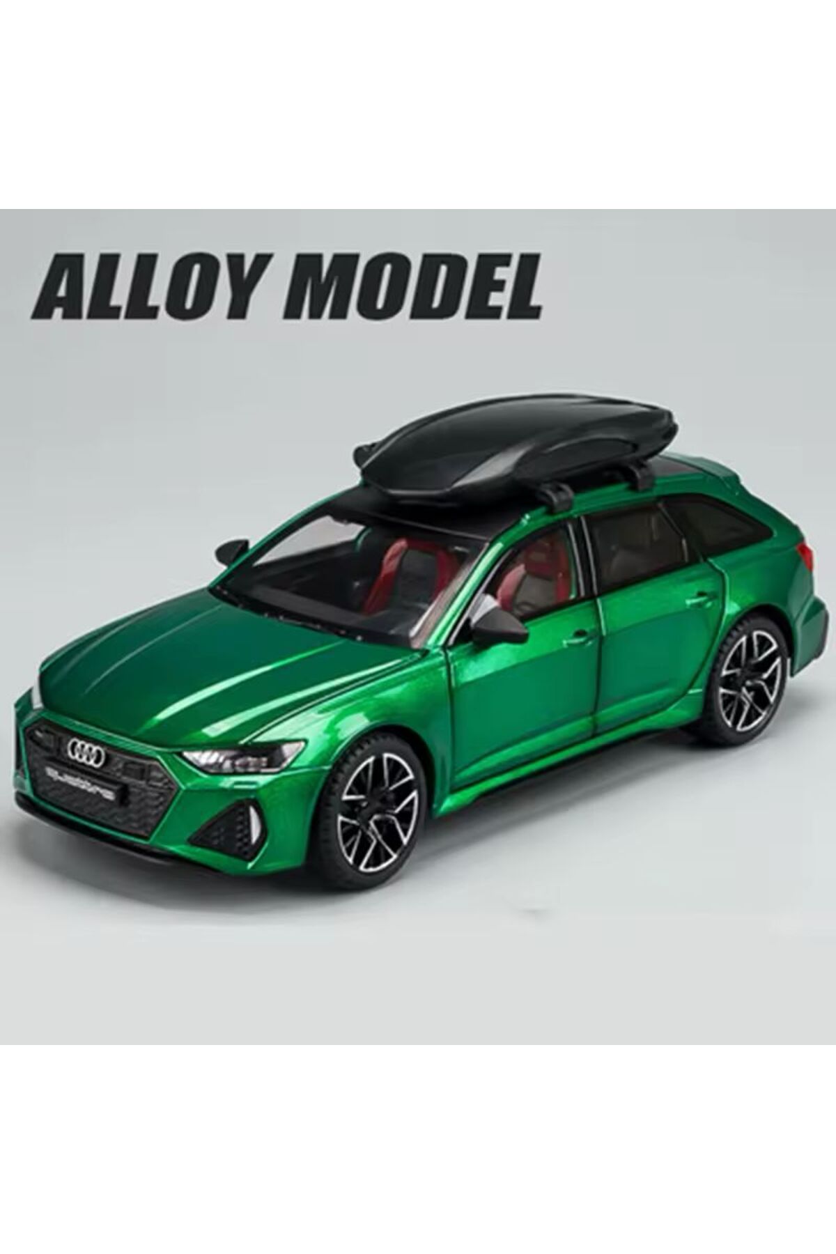 مدل خودرو مجموعه فلزی AUDI RS6 AVANT SPORT با صندوق عقب 1:24 DIECAST اورجینال scntoys