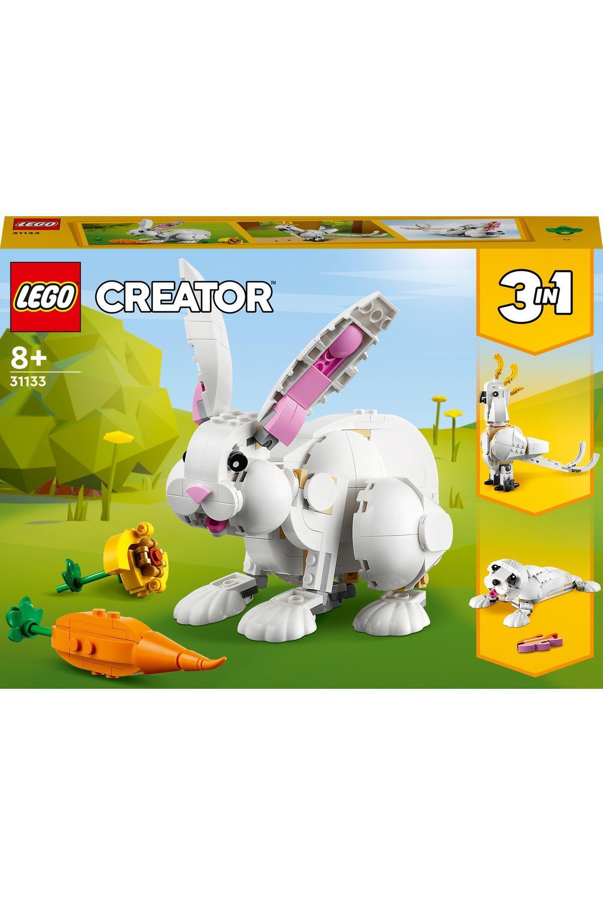 لگو ® خالق 3 در 1 خرگوش سفید برای کودکان 31133 8 سال بارها بیشتر اورجینال LEGO