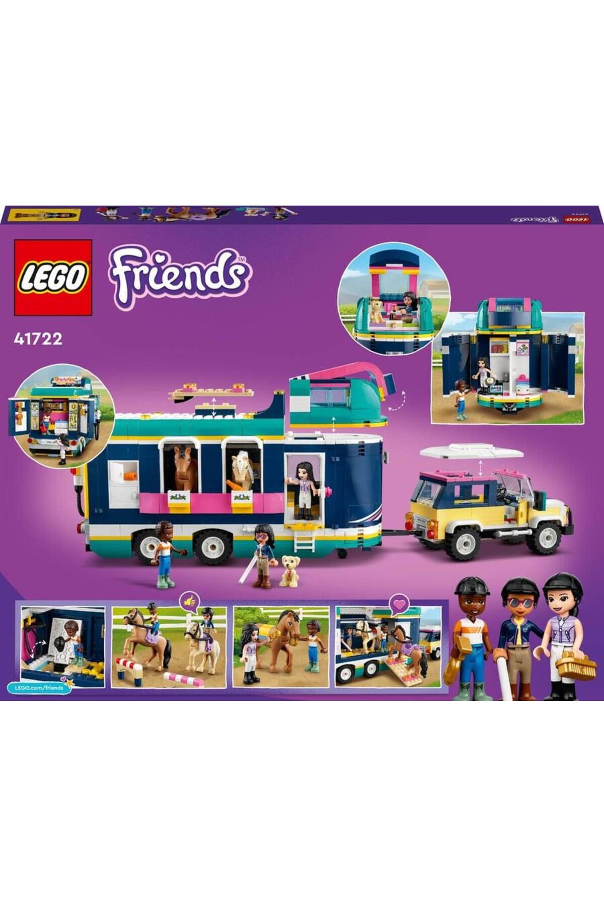 لگو و اسباب بازی های ساخت محور تریلر نمایش اسب دوستان 41722 از ترکیه LEGO