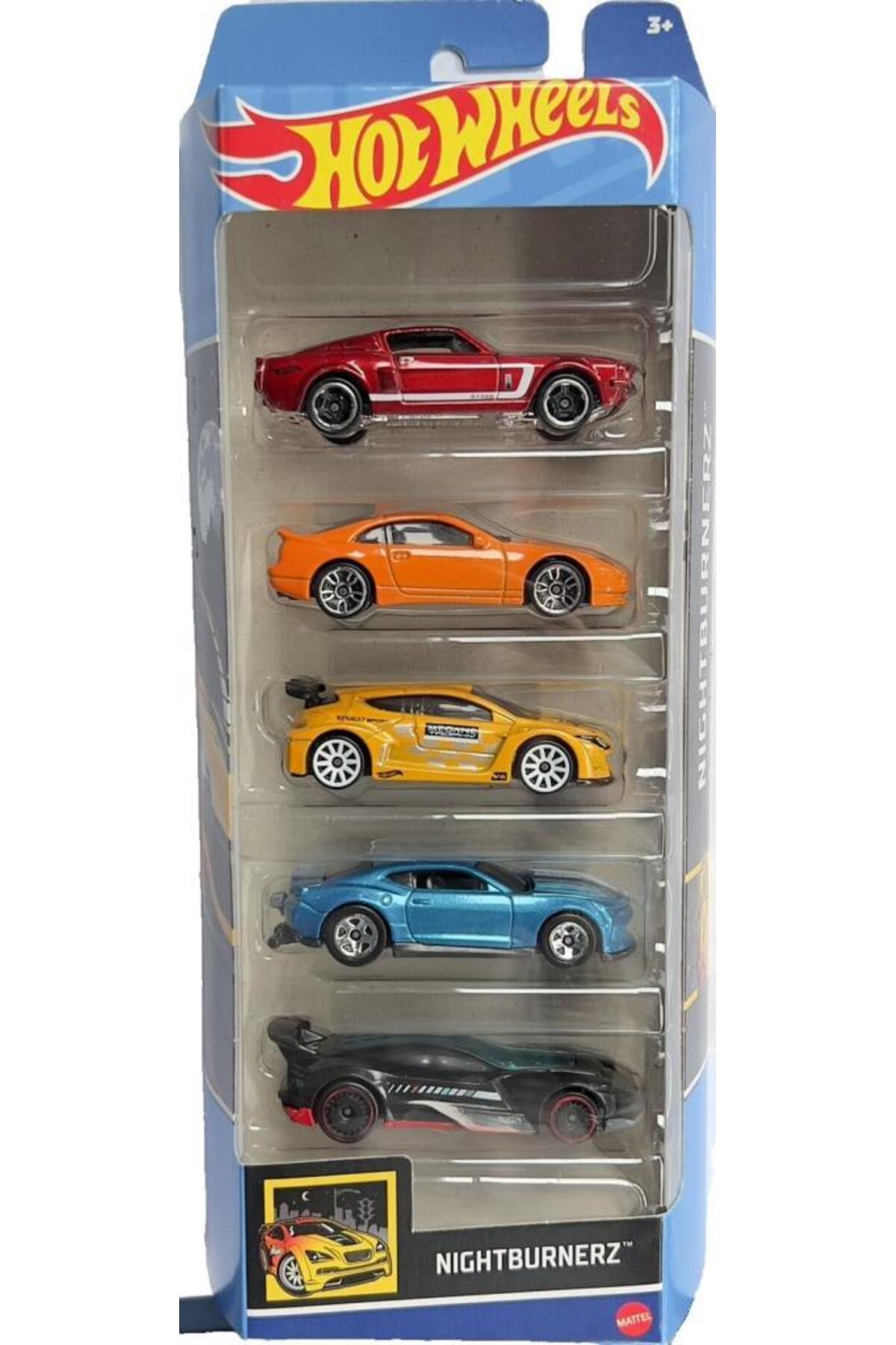 ماشین اسباب بازی 5 CAR HTV43 هات ویلز اورجینال HOT WHEELS